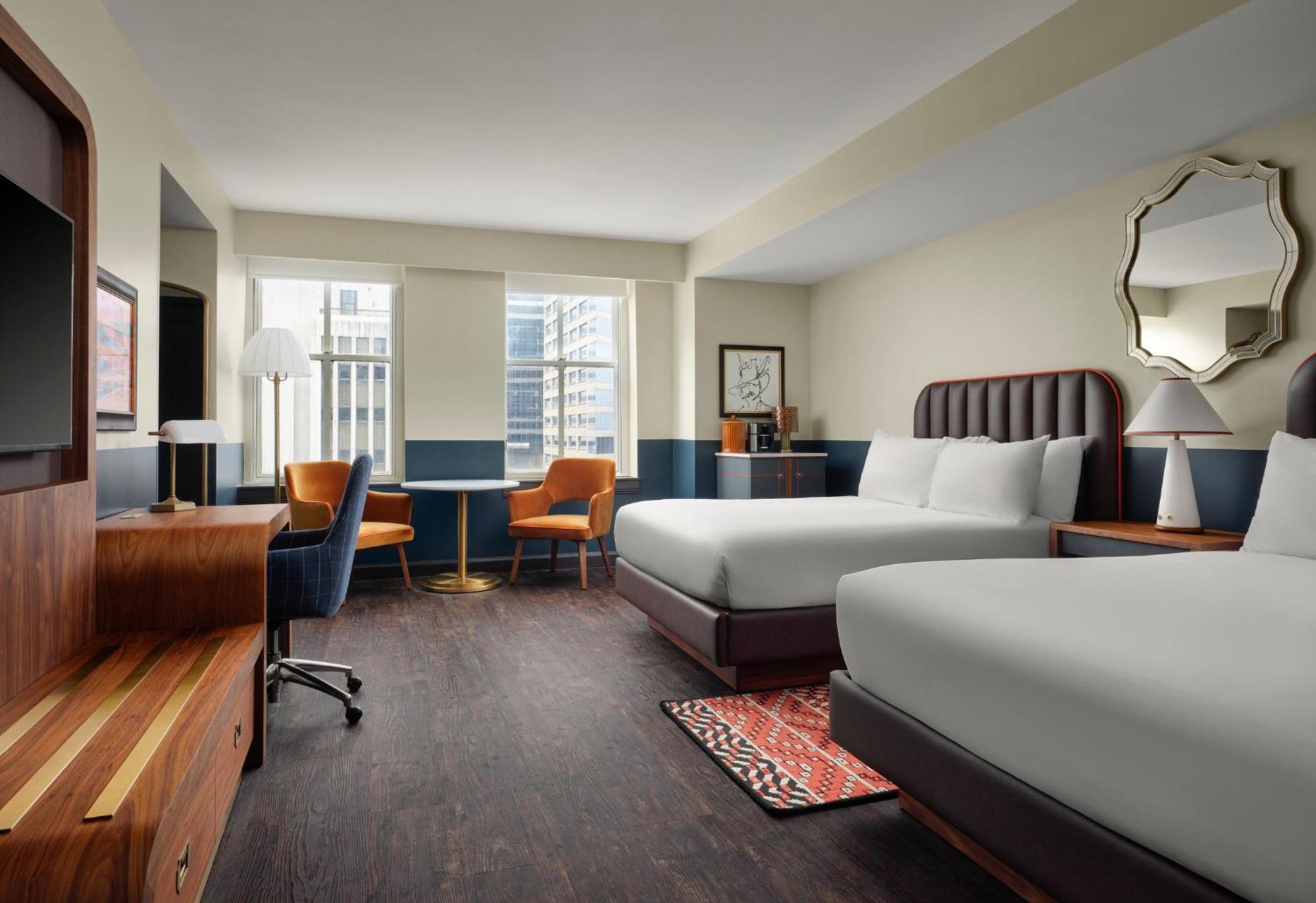 Premium Queen Room Two Queen Beds City View High Floor