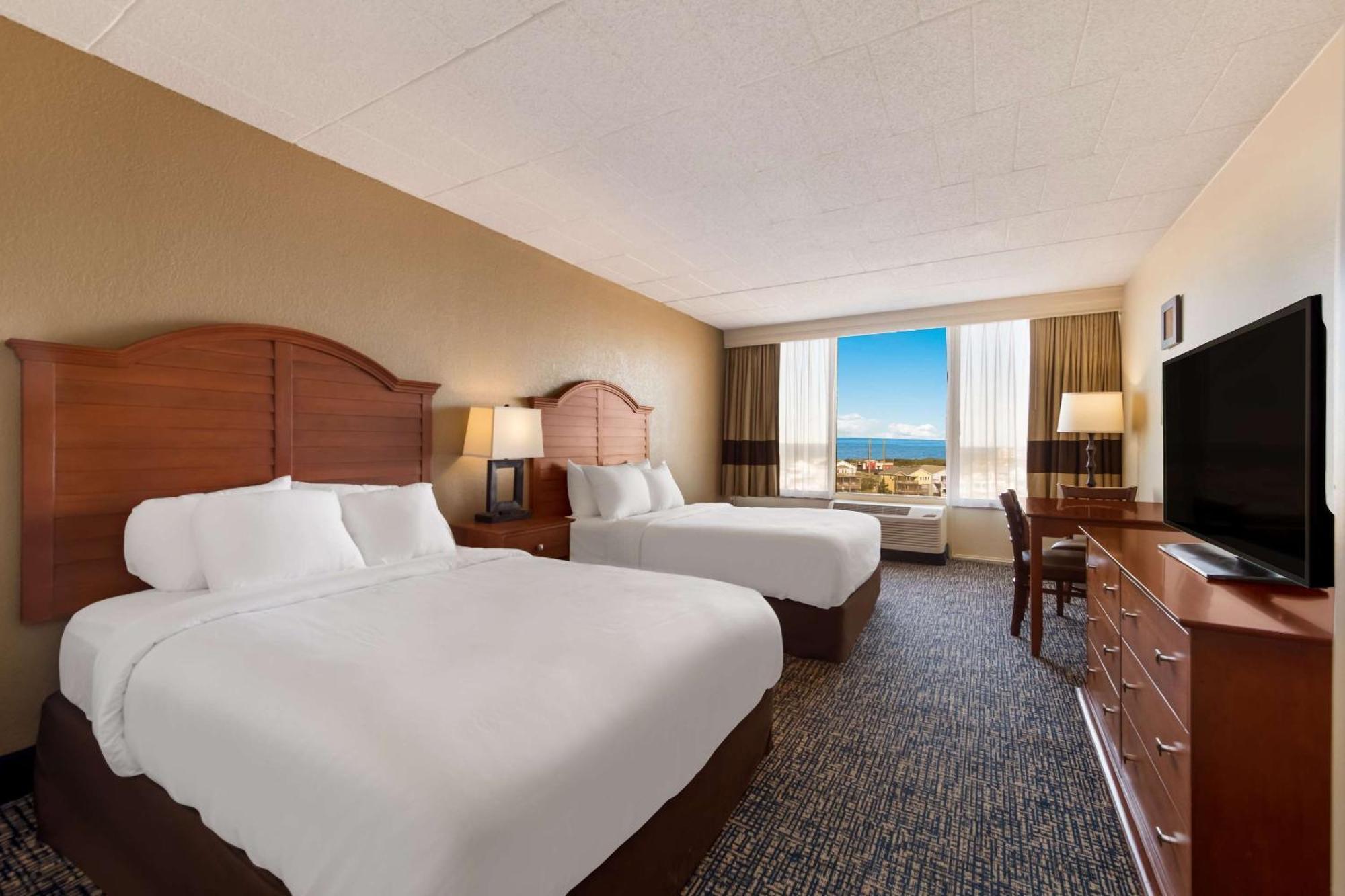 Room Two Double Beds Bay View