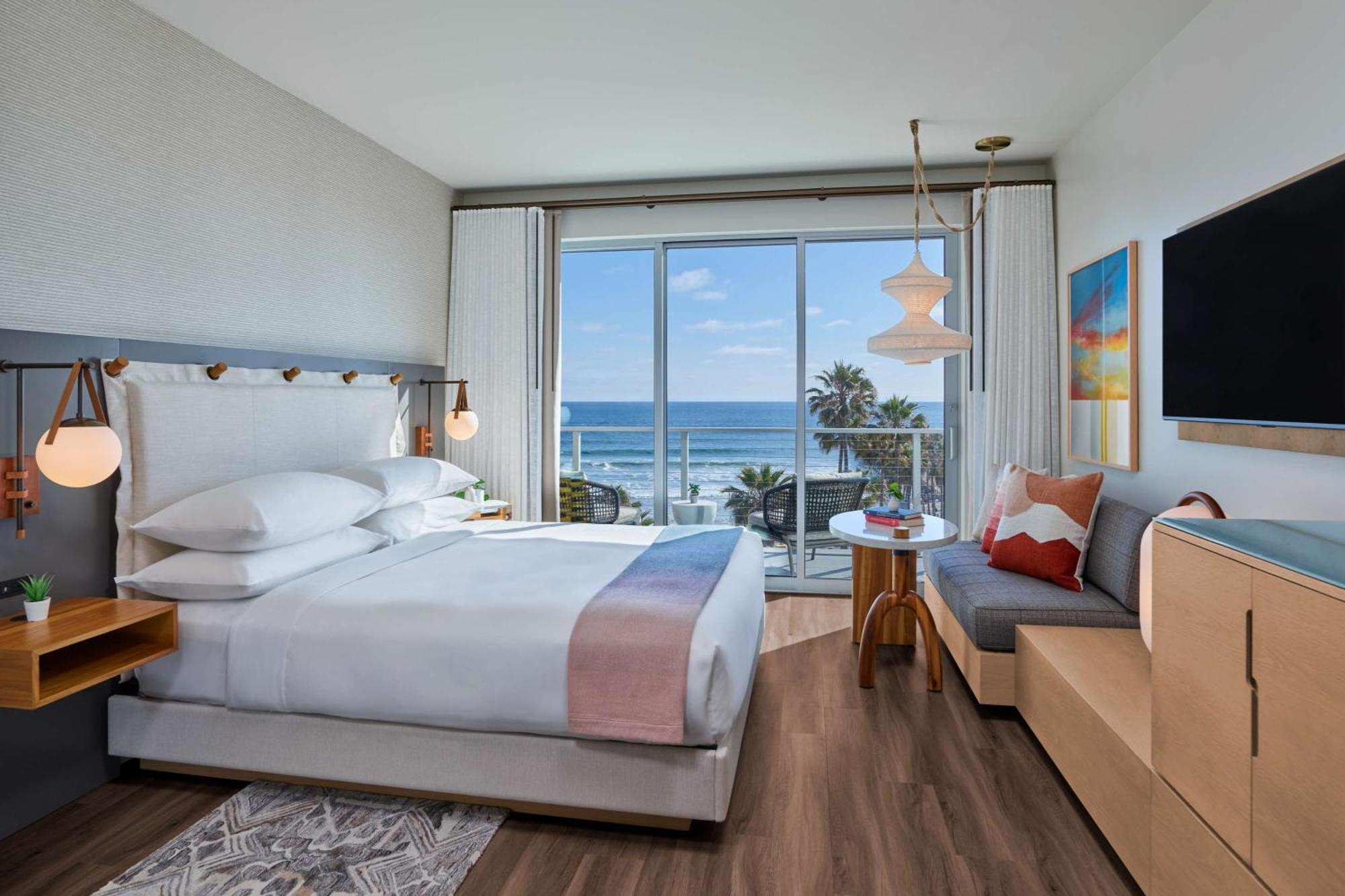 One King Bed Ocean View