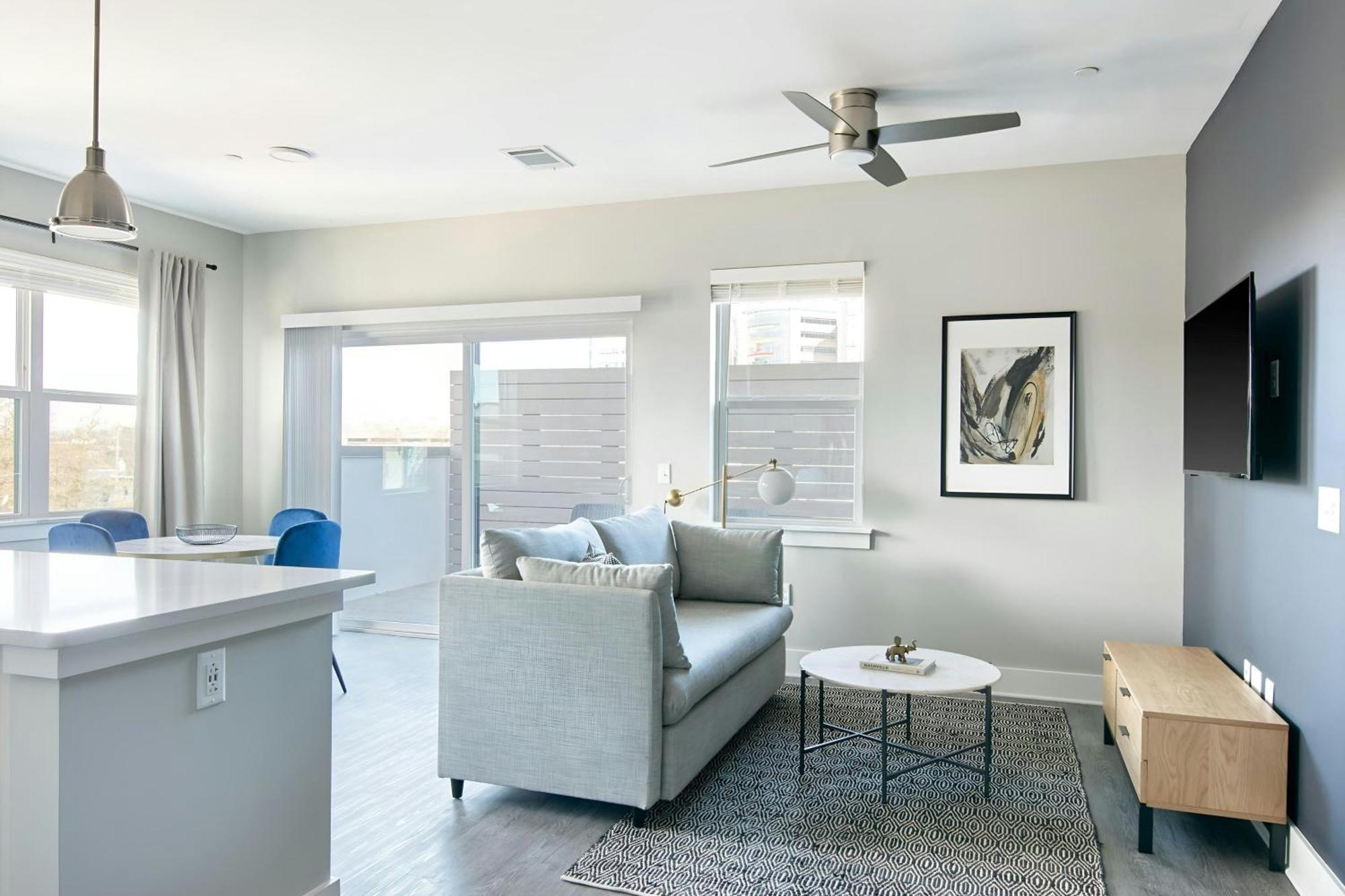 Two-Bedroom Apartment Balcony