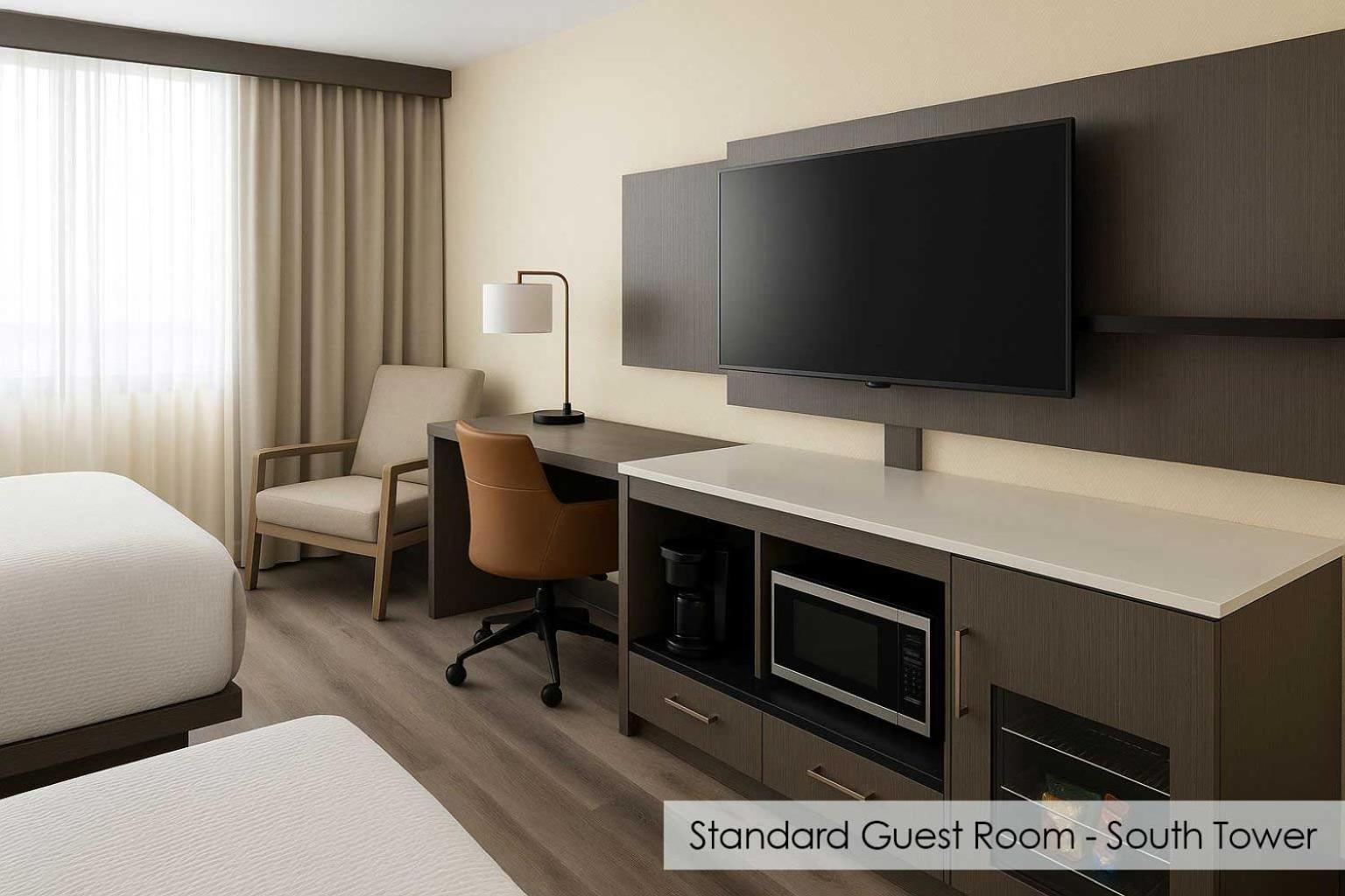 Deluxe Queen Room Two Queen Beds Lake View Lower Floors or Non-Smoking