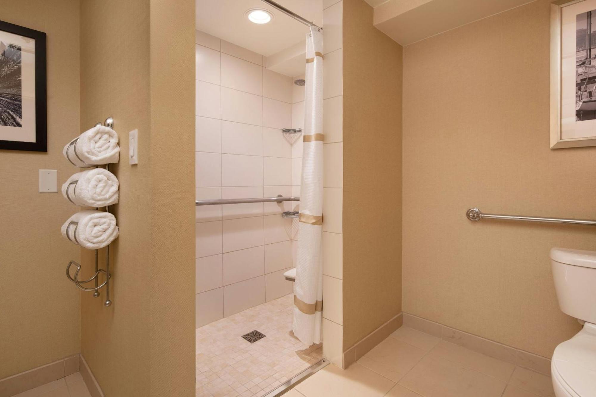 One-Bedroom Suite Sofa Bed Partial Bay View