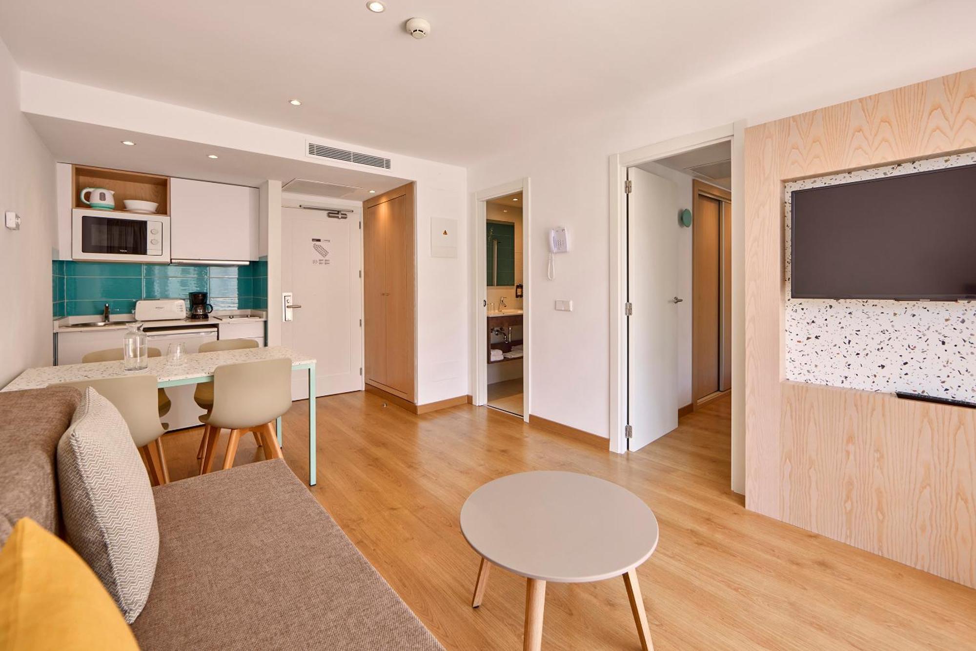 One-Bedroom Apartment Balcony