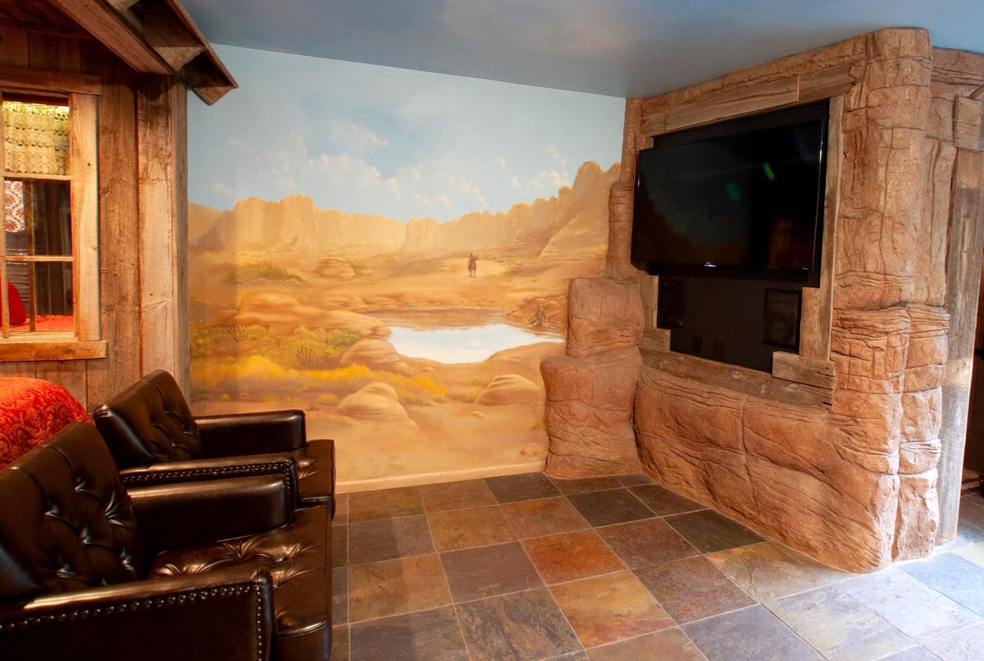 Queen Room Wild West Theme