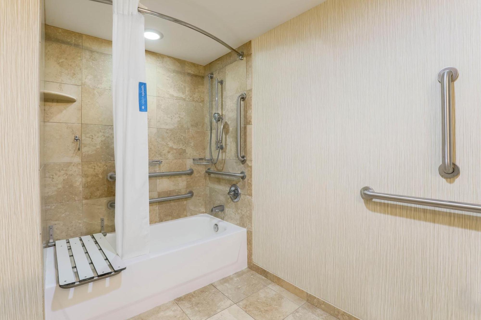 Double Room Two Double Beds Bath Tub Disability Access or Non-Smoking