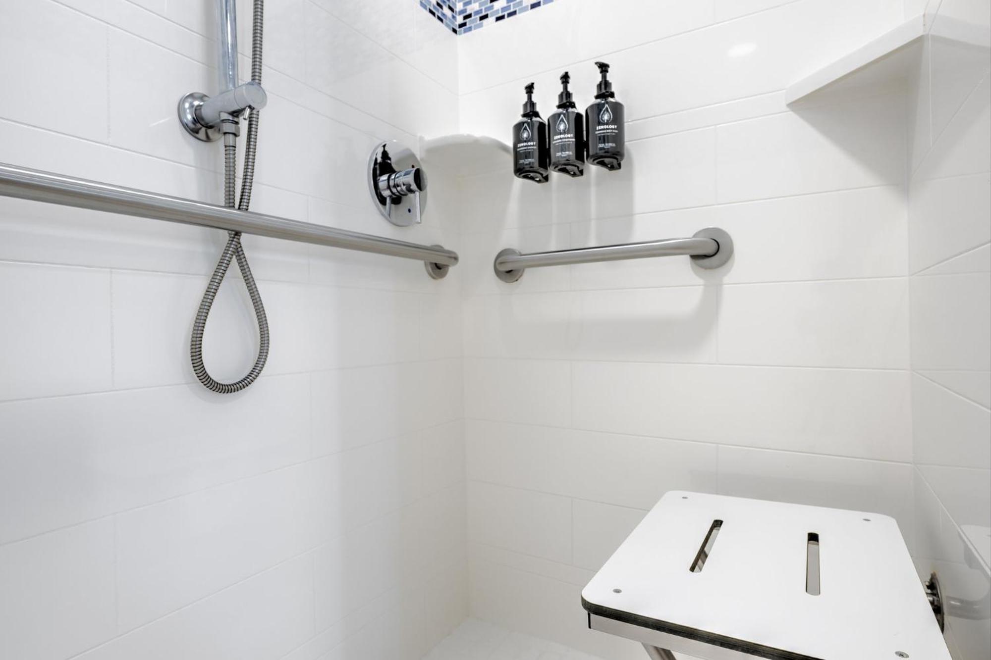 King Room Hearing Accessible Roll Shower