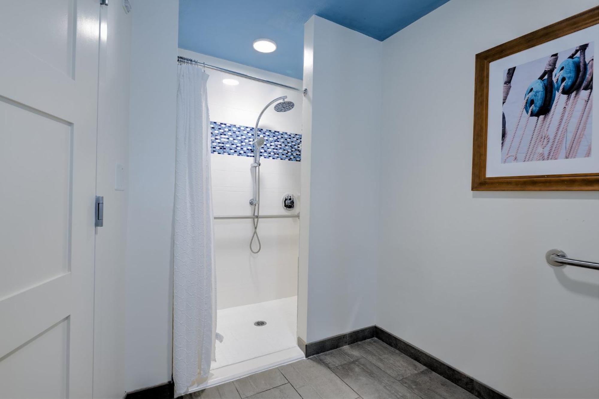King Room Hearing Accessible Roll Shower