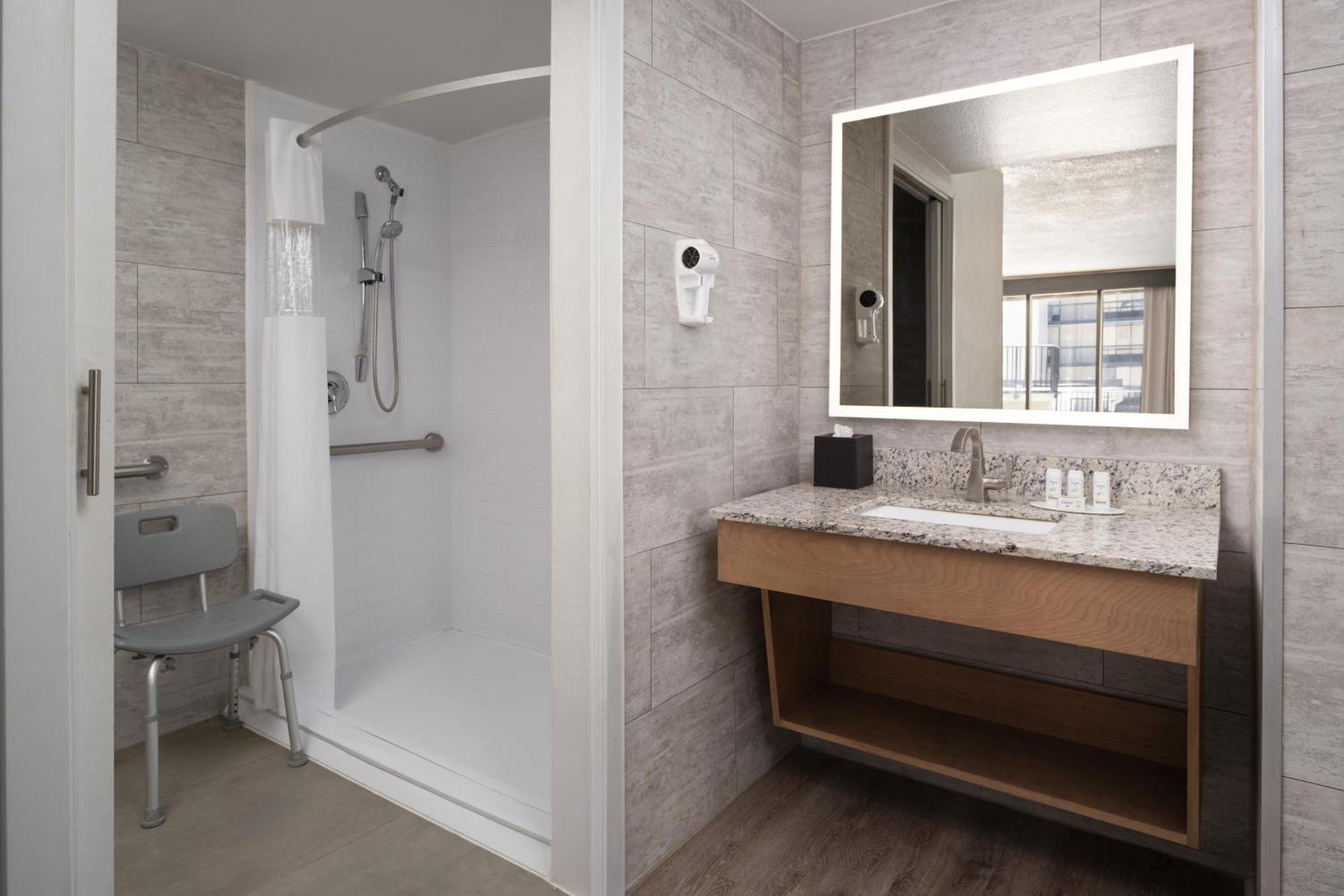 King Room ADA Roll Shower Disability Access or Non Smoking