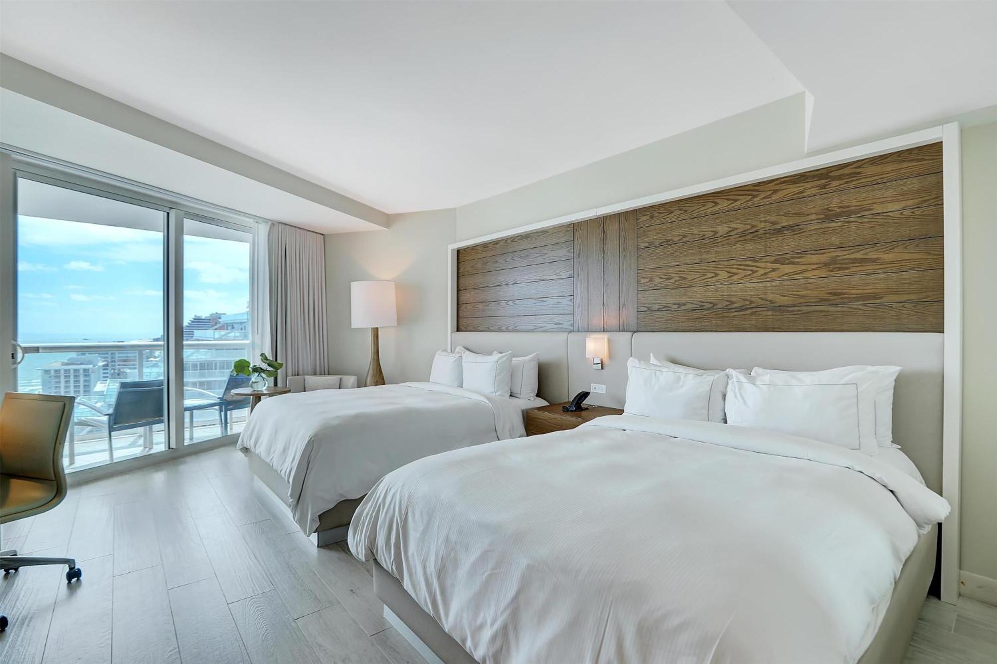 Junior Queen Suite Two Queen Beds Ocean View
