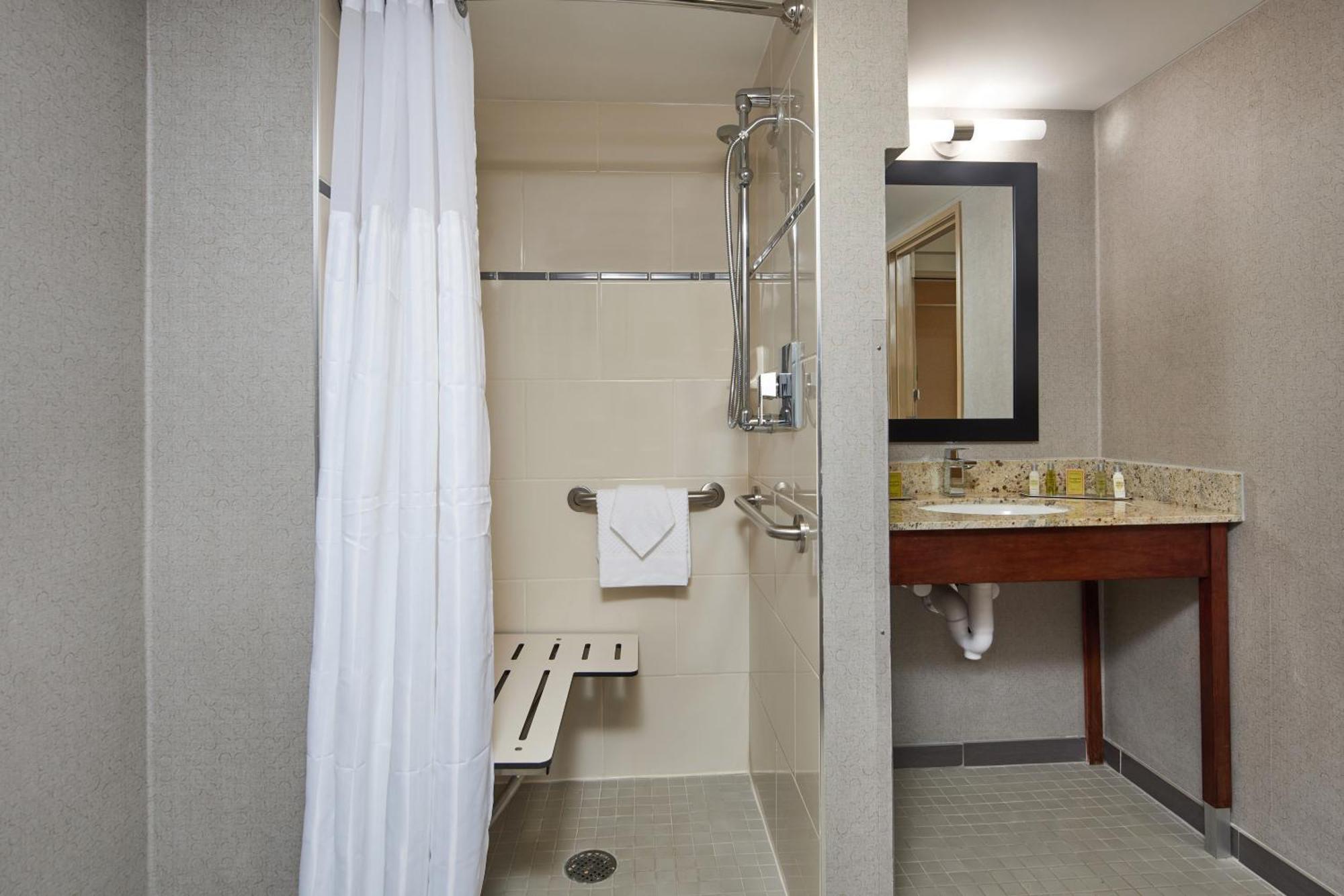 King Room Shower Mobility or Hearing Accessible