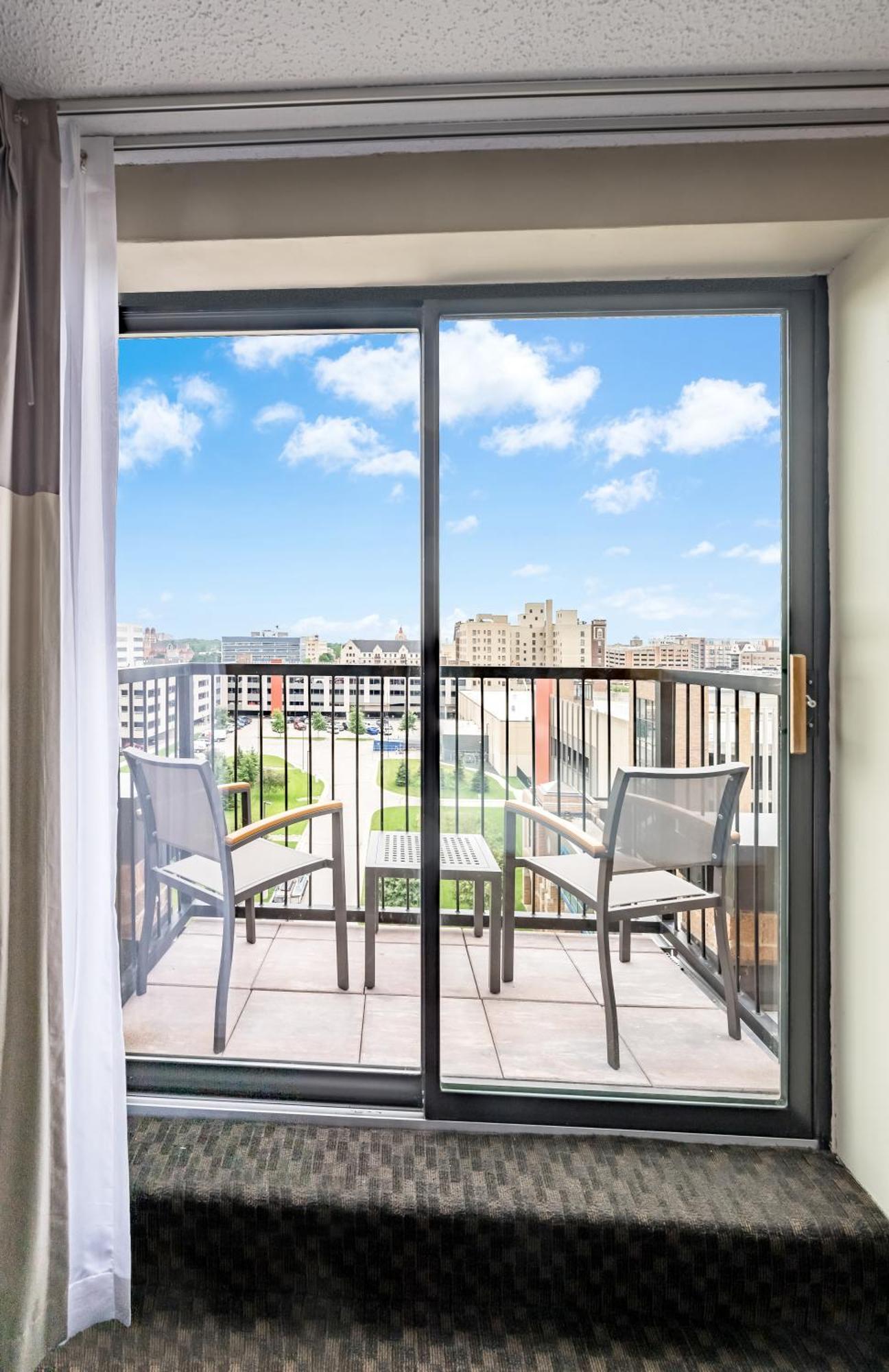 King Suite Sofa Bed Balcony