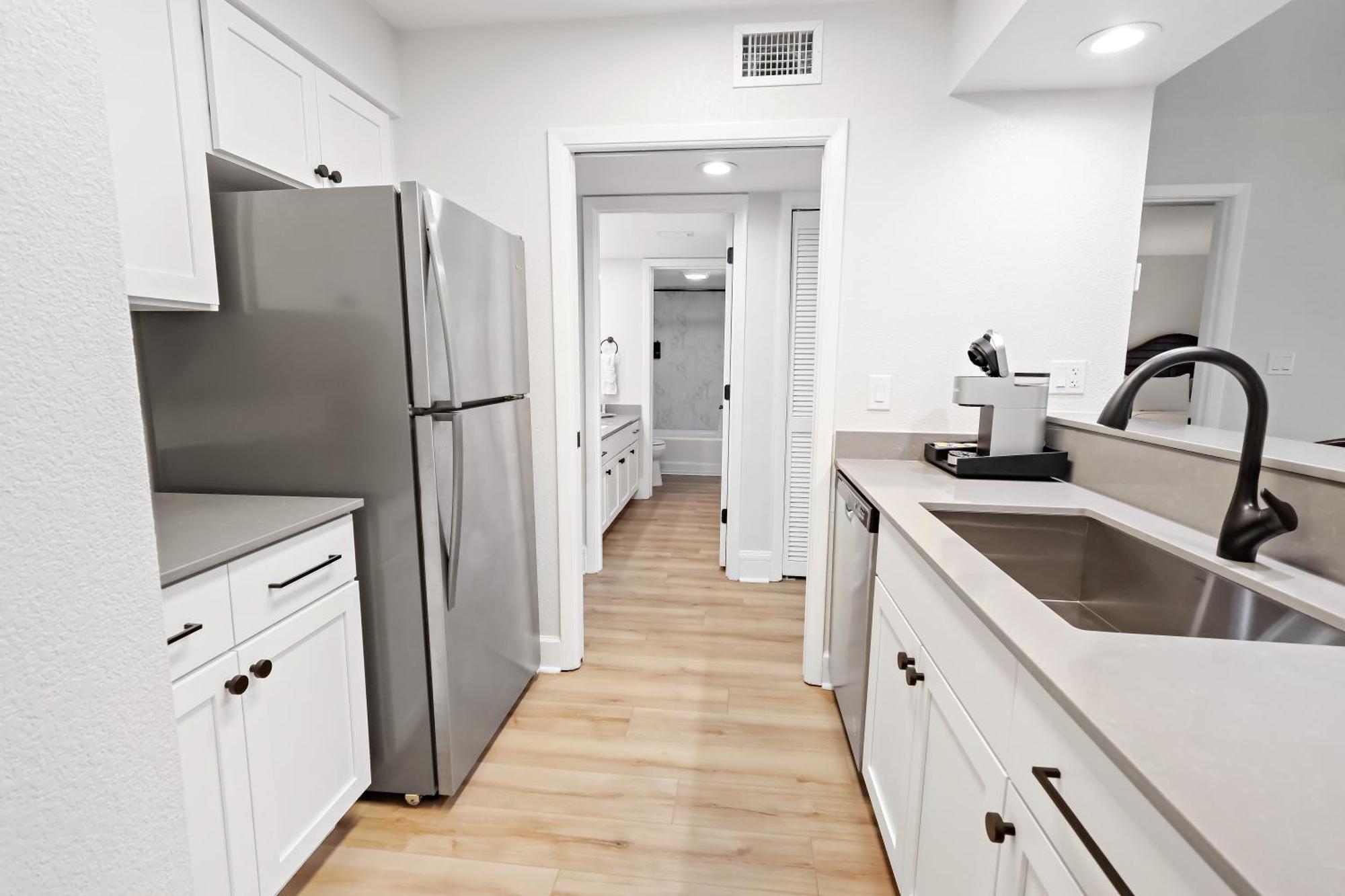 Renovated Two Bedroom Suite One King One Queen Bed