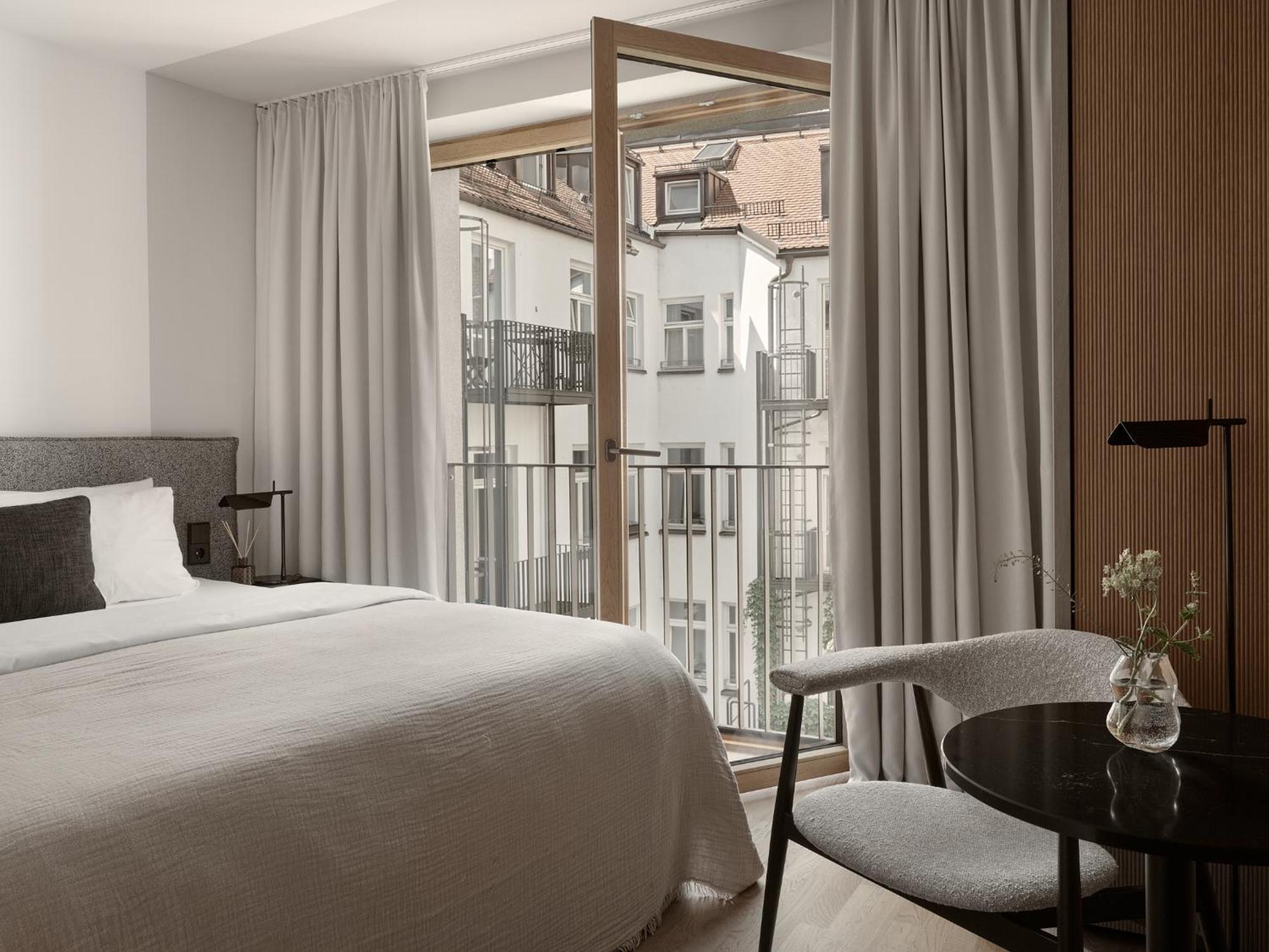 Original Room Courtyard view