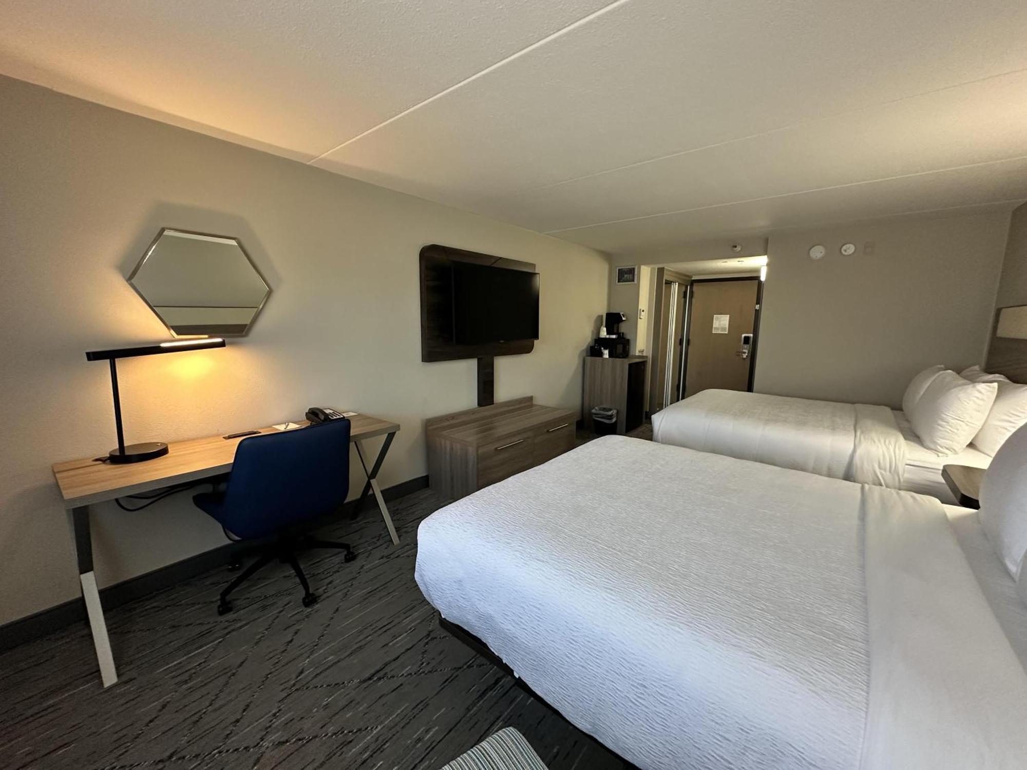 Room with Two Queen Beds and Chair with Ottoman - Non-Smoking