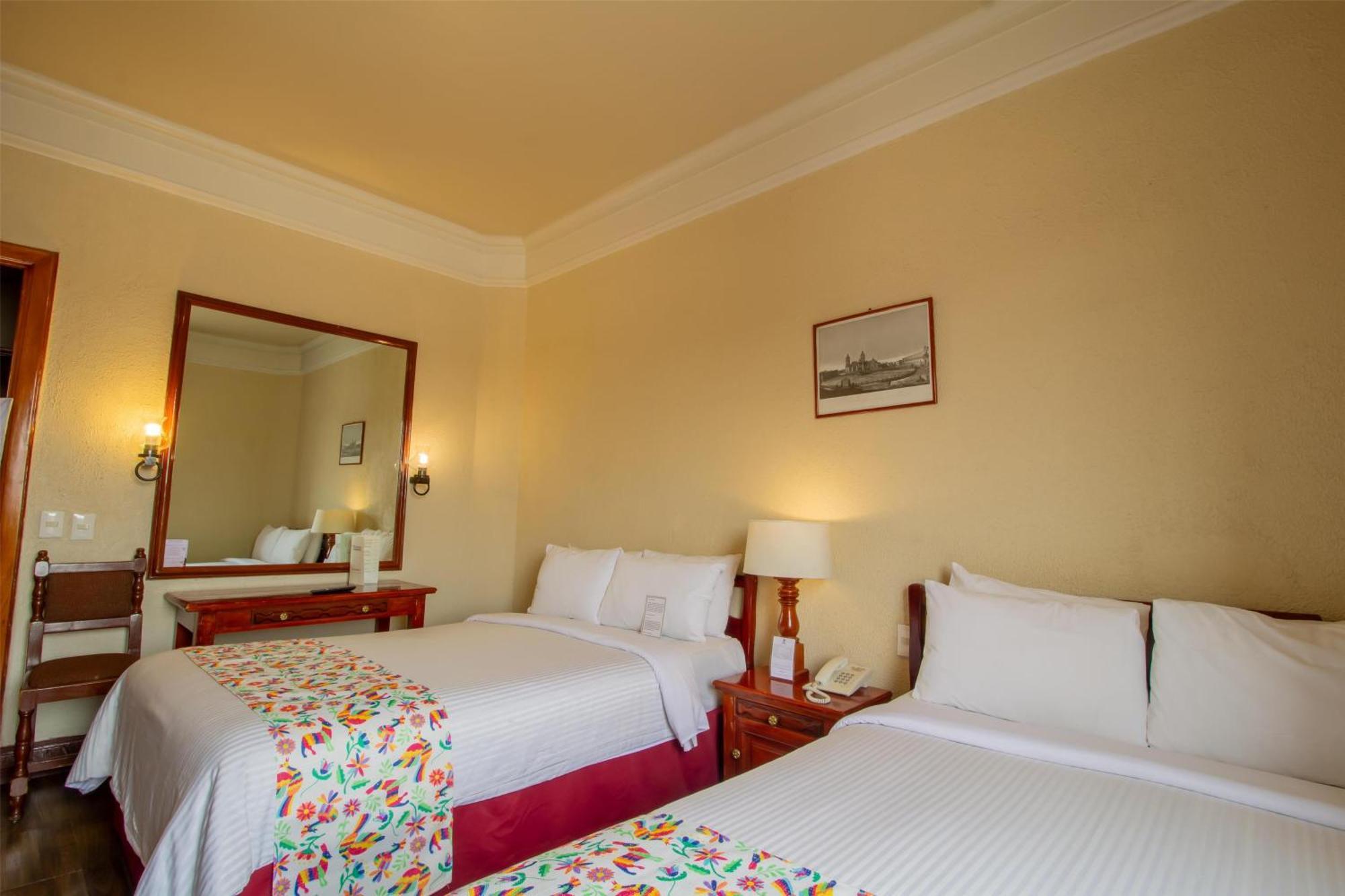 Double Room Two Double Beds Disability Access or Non-Smoking