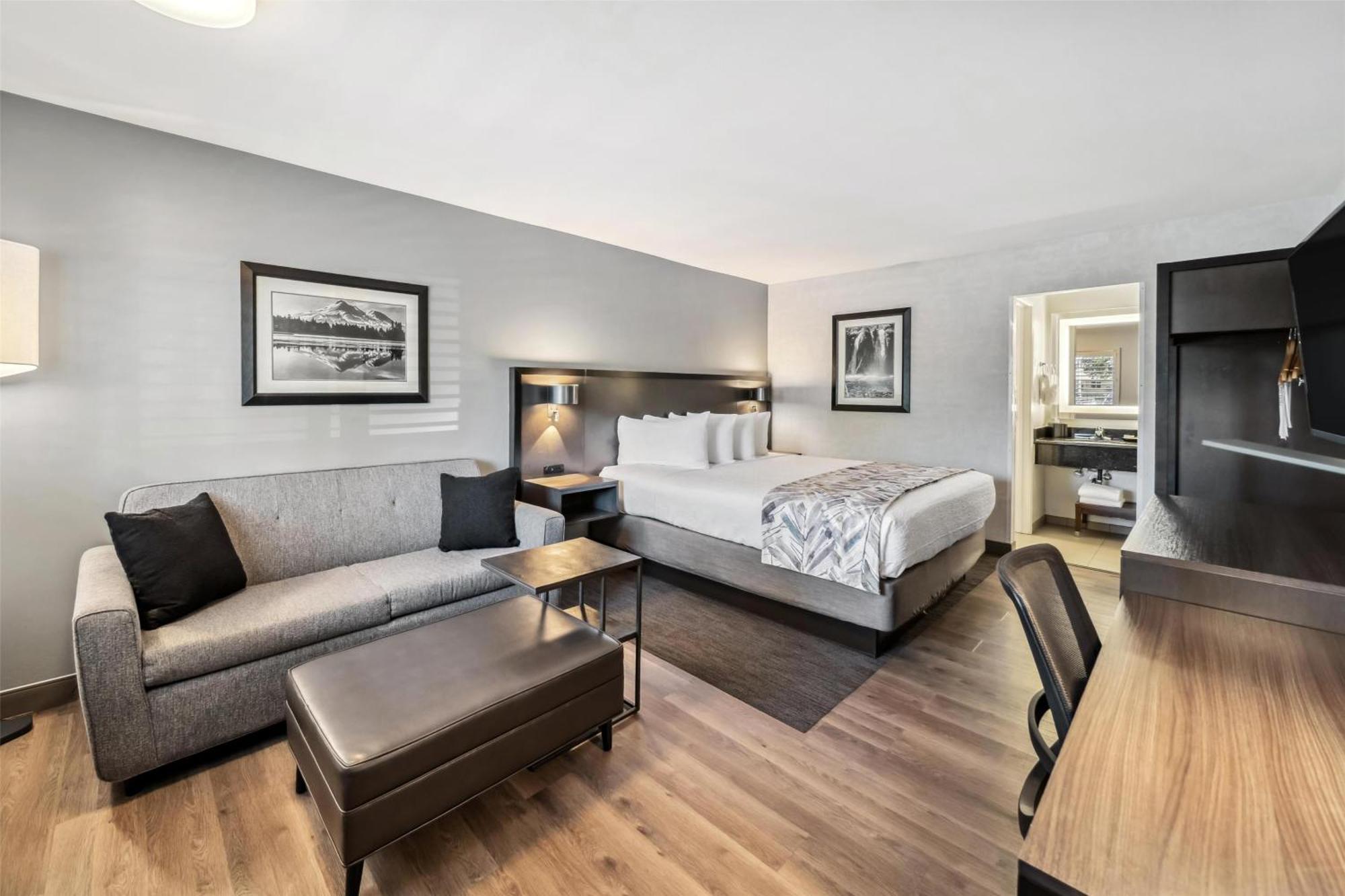 Executive King Room Sofa Bed Courtyard or Non-Smoking