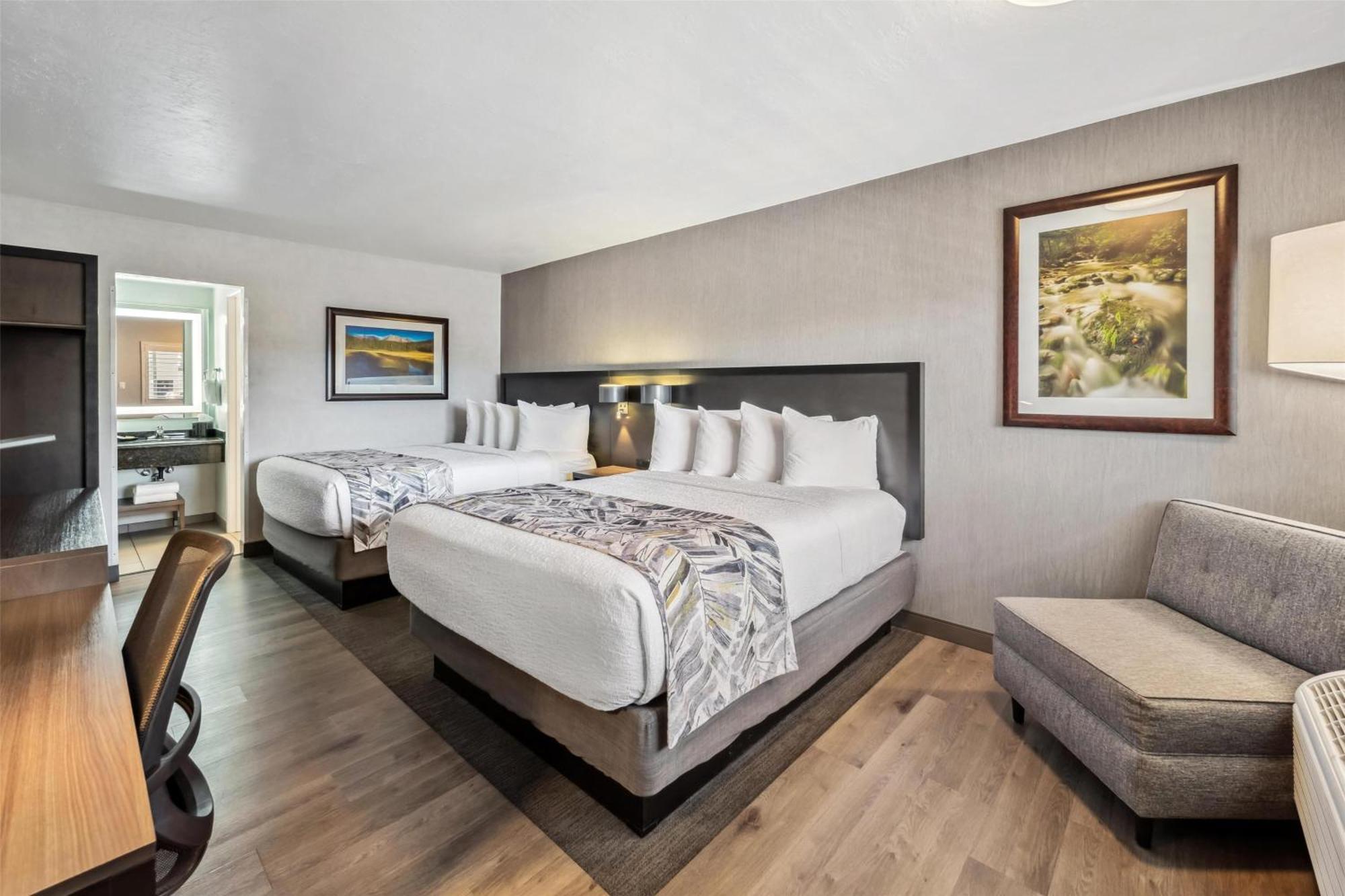 Queen Room Two Queen Beds Pet Friendly or Non-Smoking