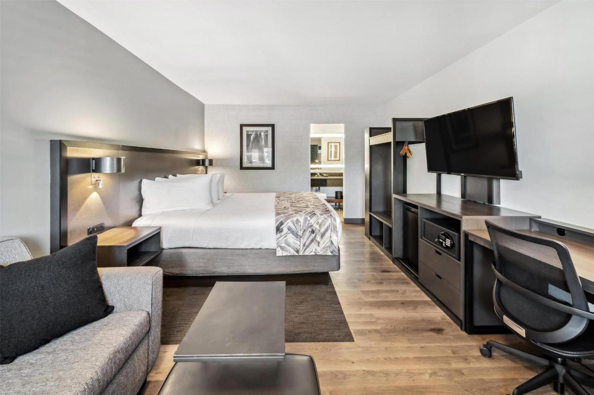 Executive King Room Sofa Bed Courtyard or Non-Smoking