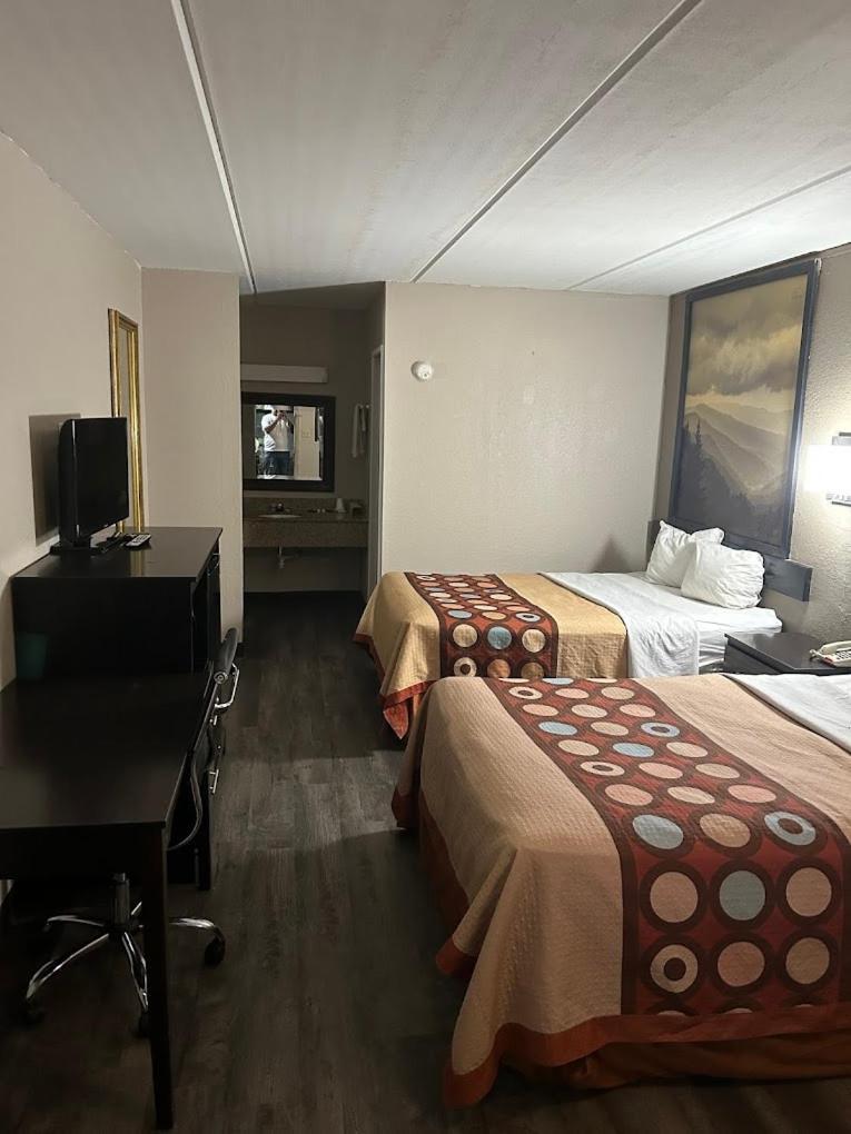 Double Room Two Double Beds Mobility Access or Non-Smoking