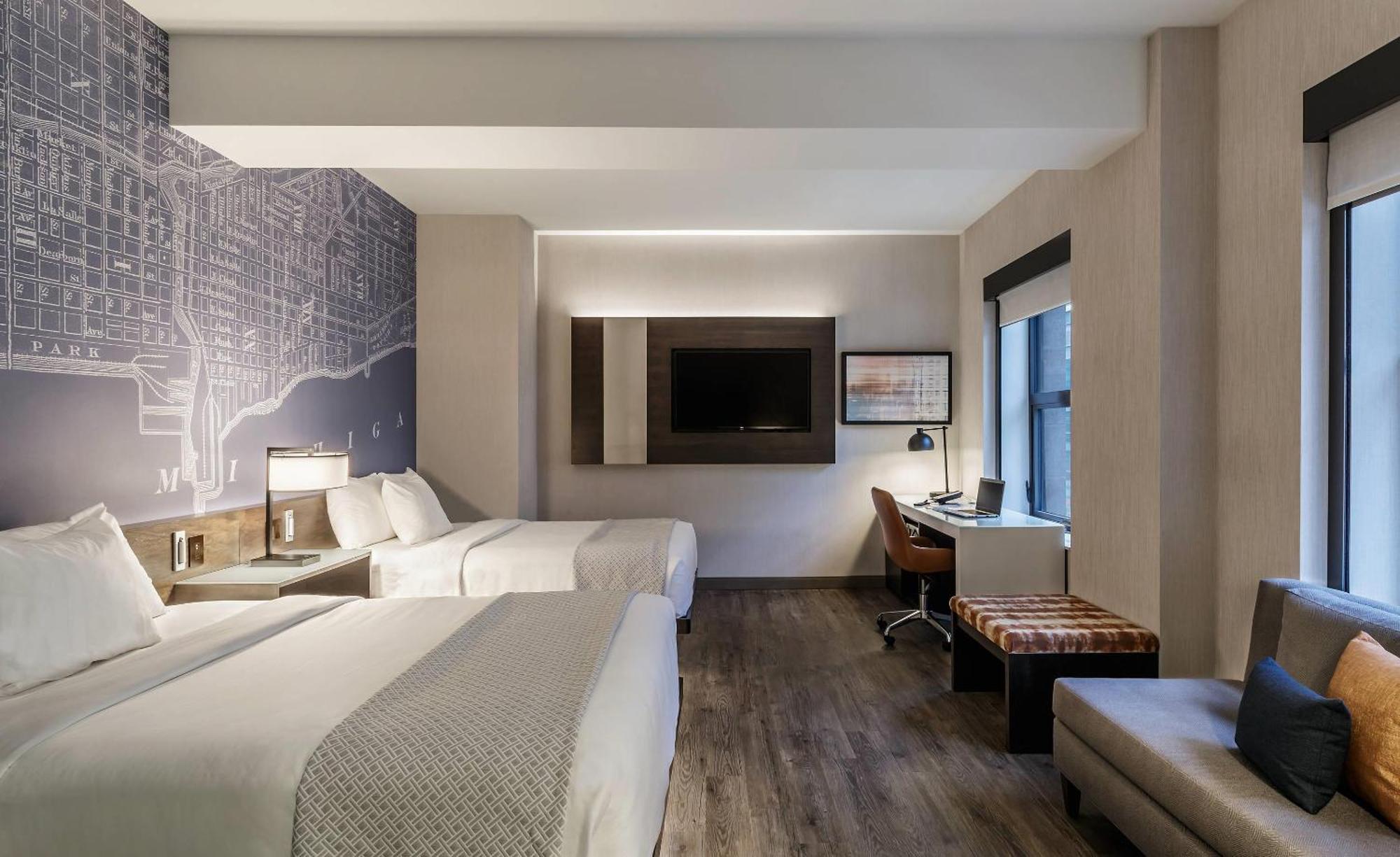 Double Suite Two Double Beds Accessible or Non-Smoking
