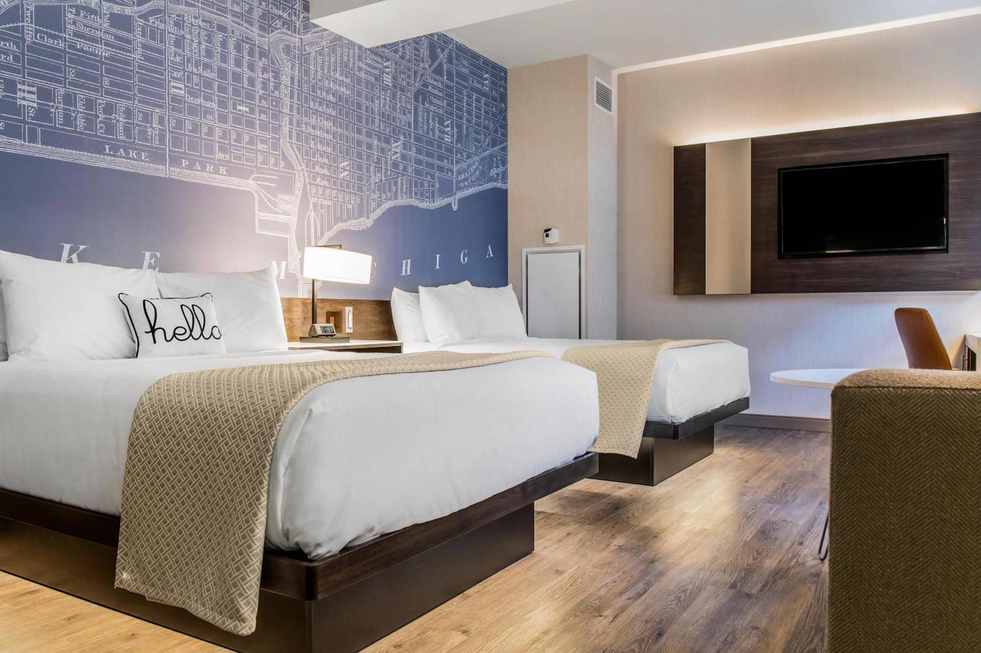 Queen Room Two Queen Beds Accessible or Non-Smoking