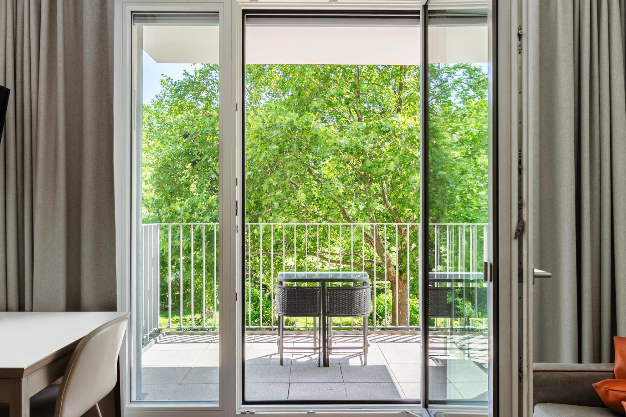 Apartment Deluxe Living Area Balcony