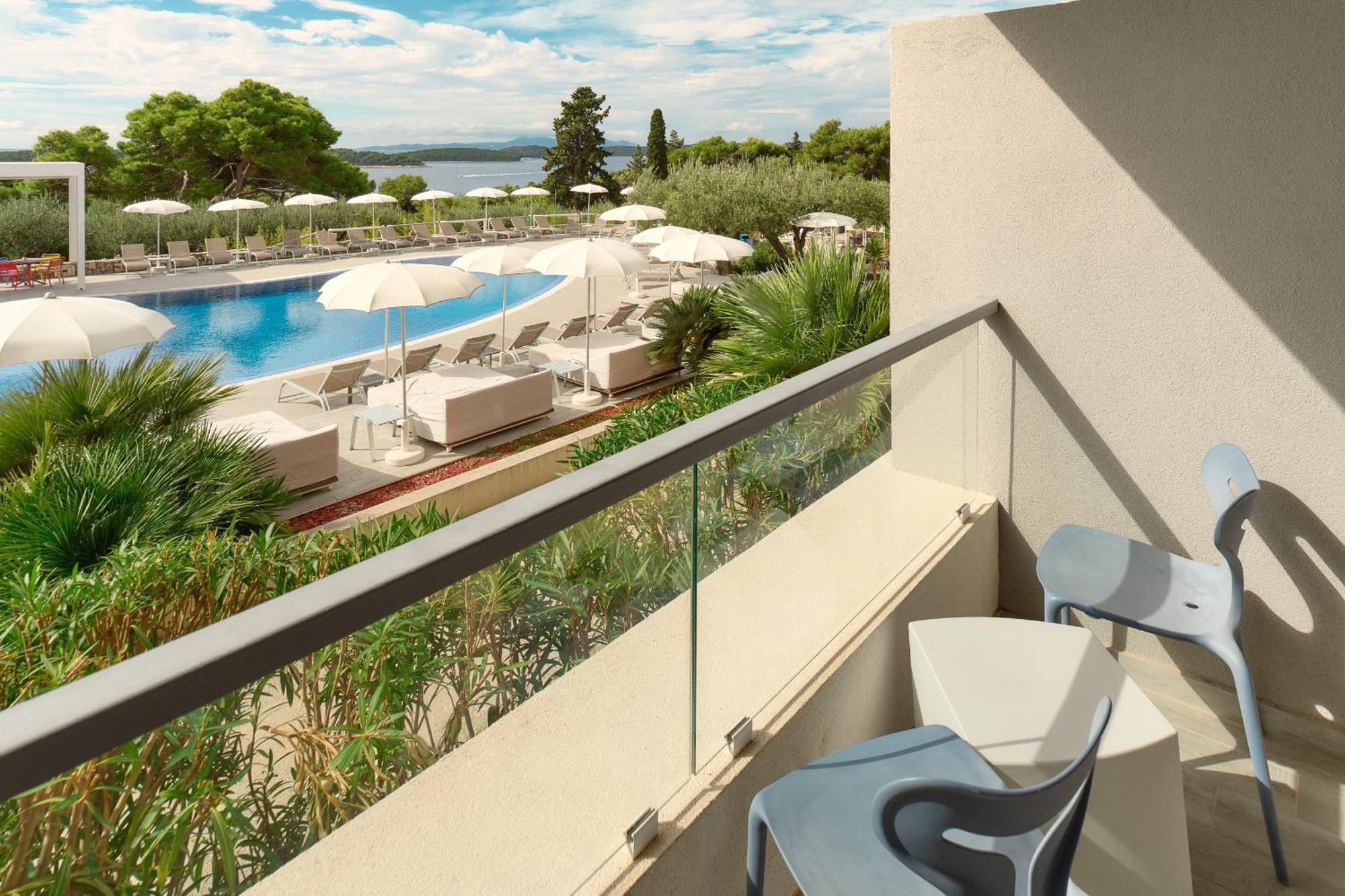 Superior Double Room Balcony Pool View