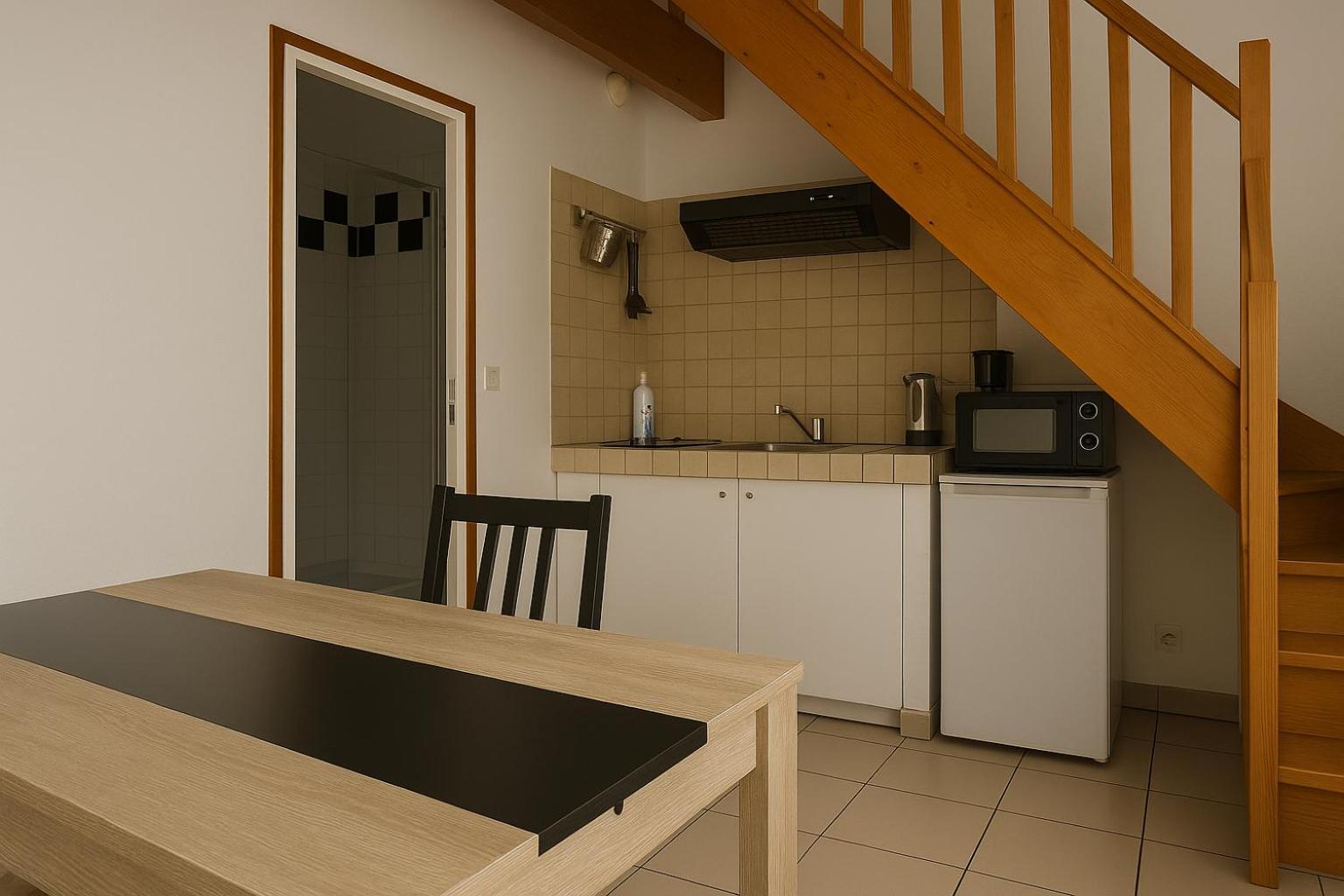 Mezzanine Studio 2 to 4 pers Kitchenette