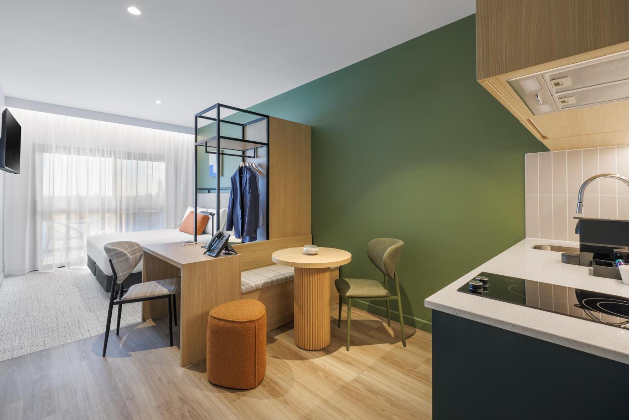 Studio Executive Apartment Balcony