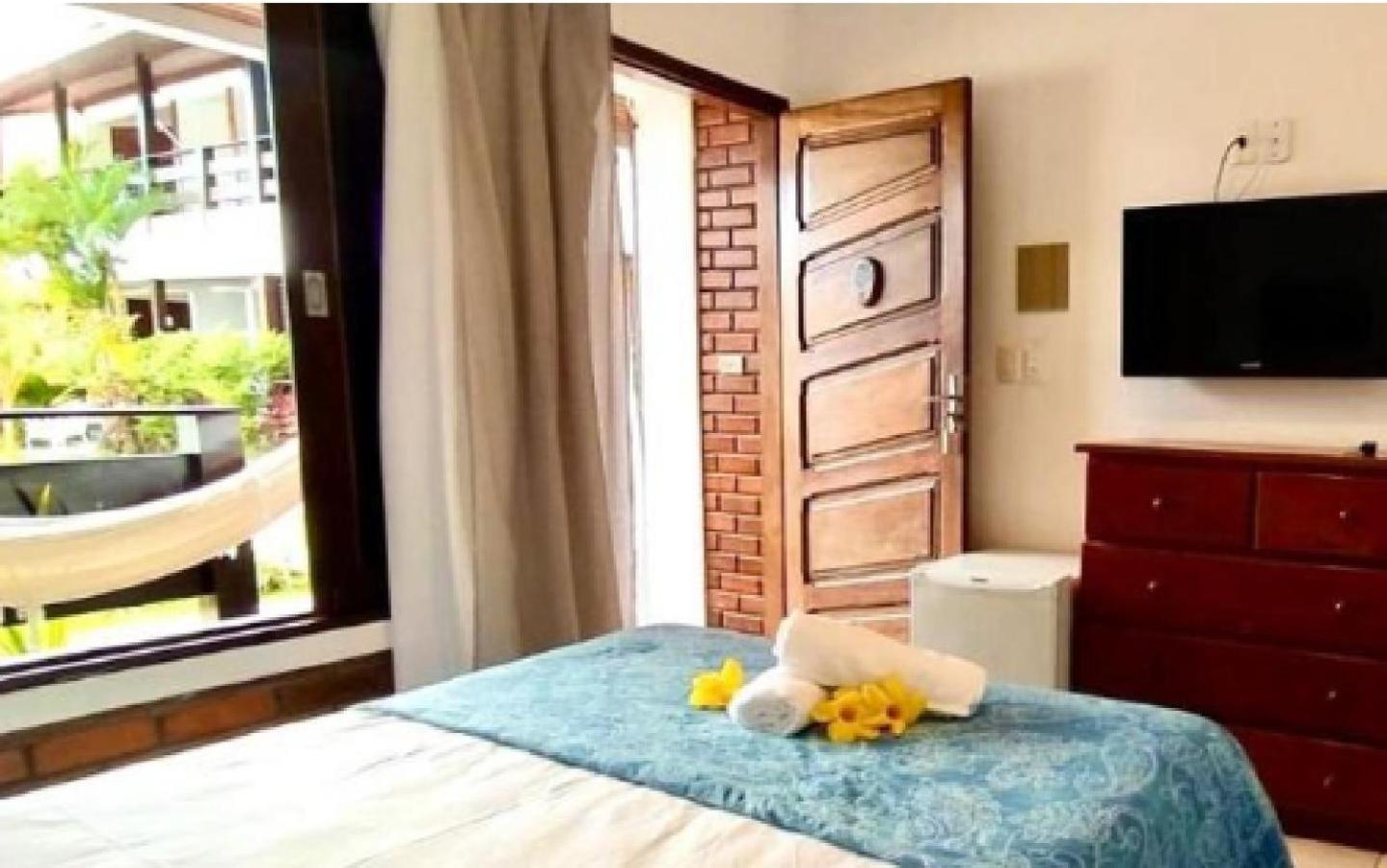 Quarto Duplo com Varanda e Cama Extra