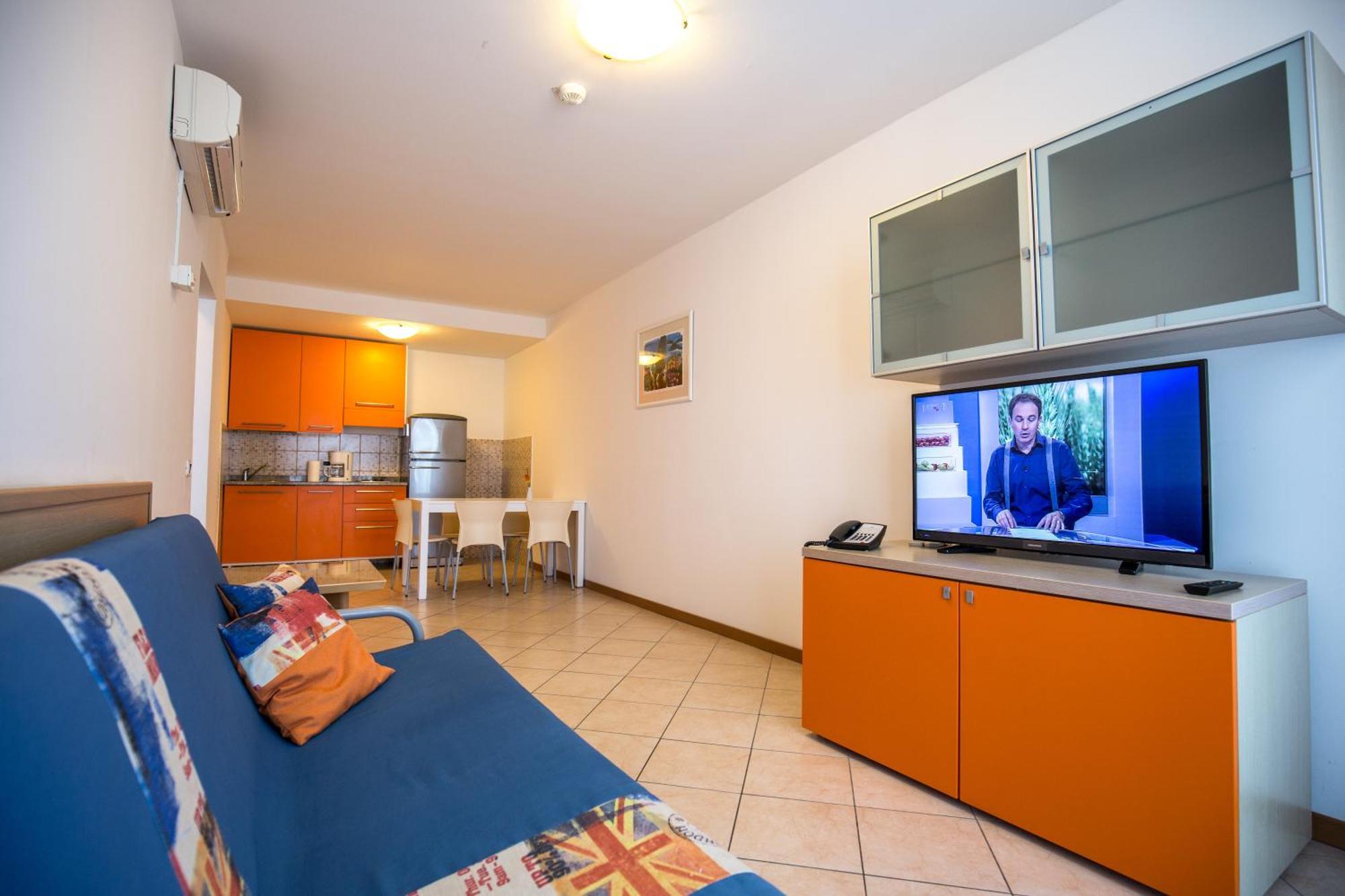 One-Bedroom Apartment Balcony