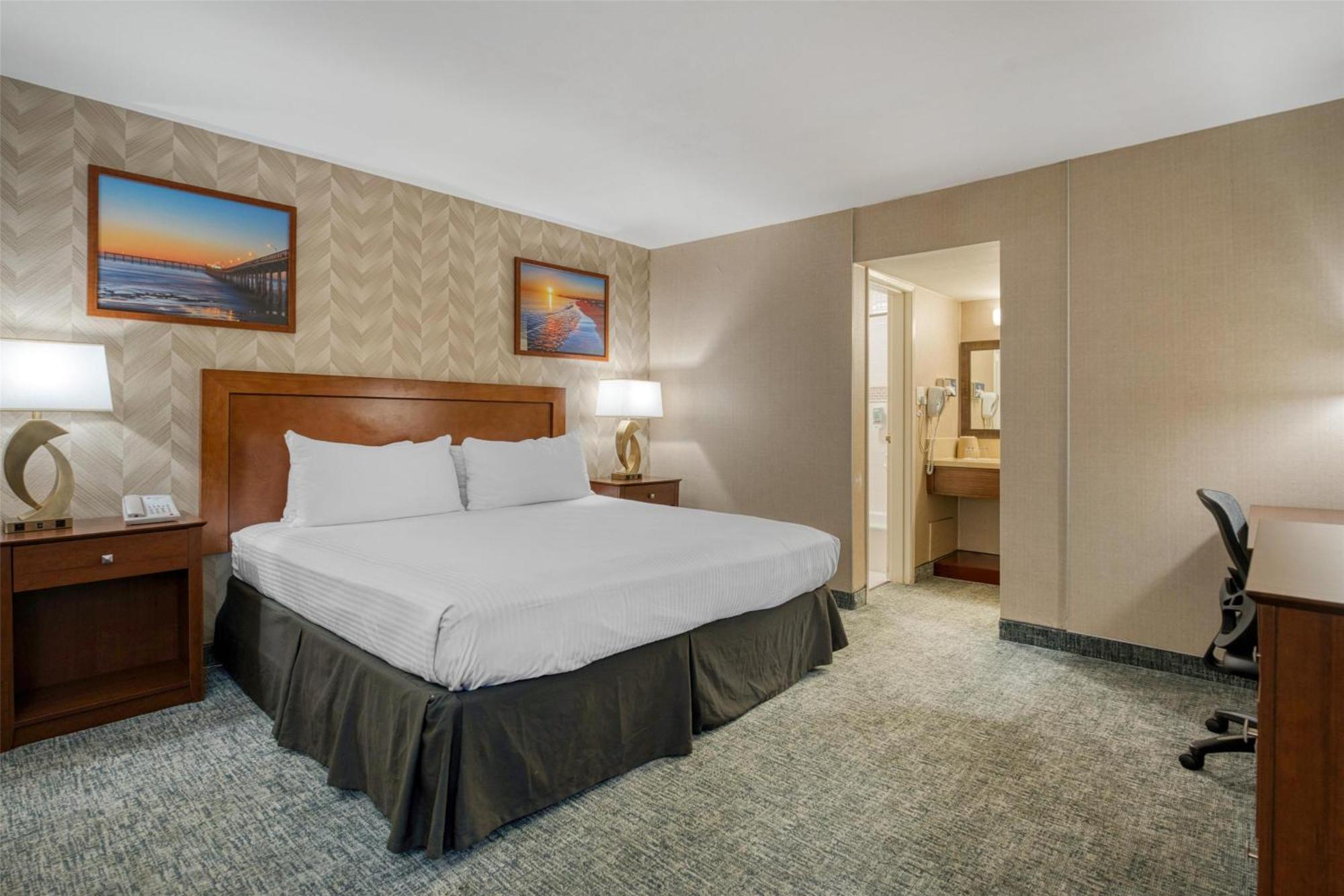 Queen Room Roll Shower Disability Access or Non-Smoking