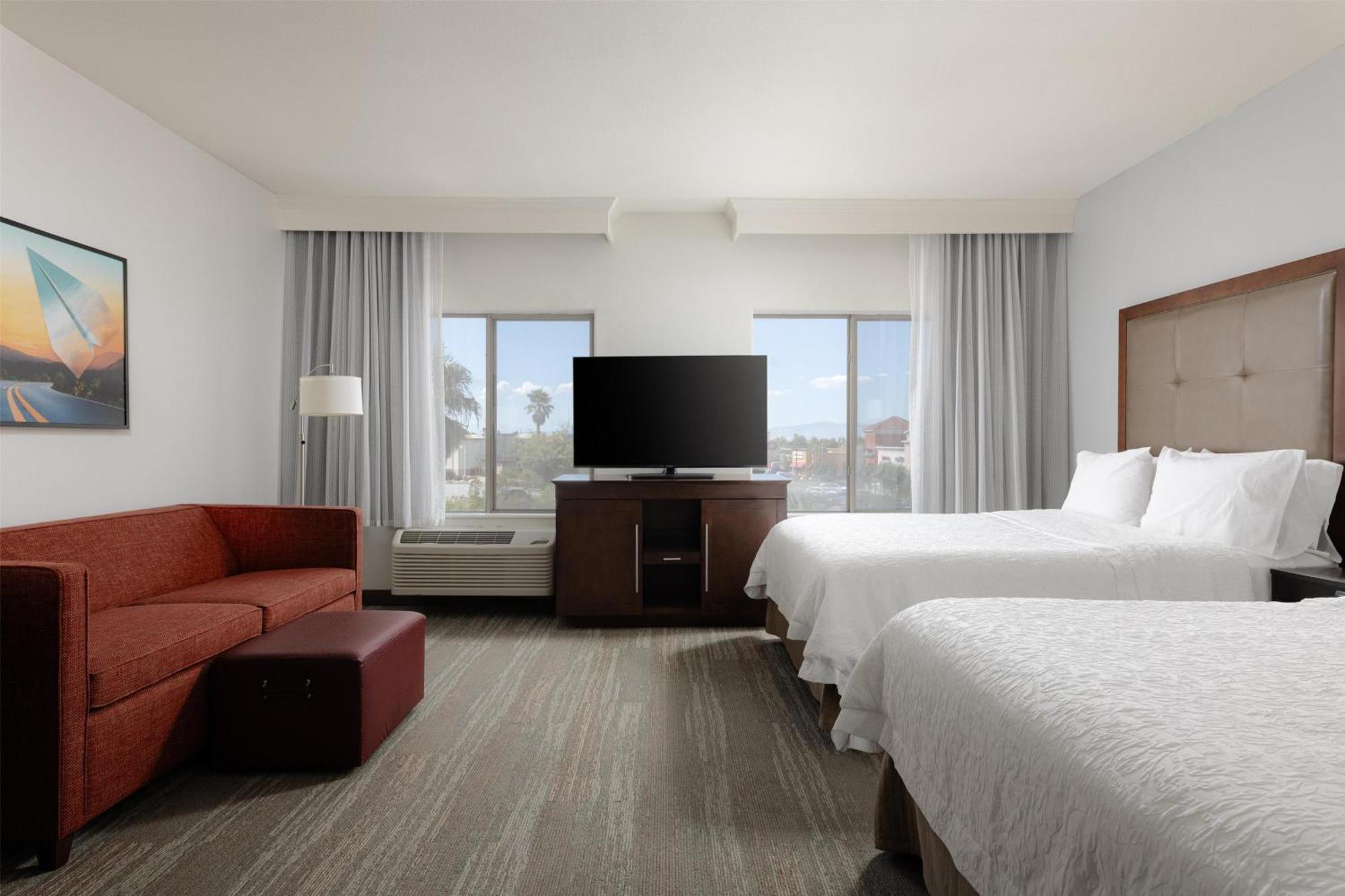 Queen Studio Suite with Two Queen Beds - Non-Smoking