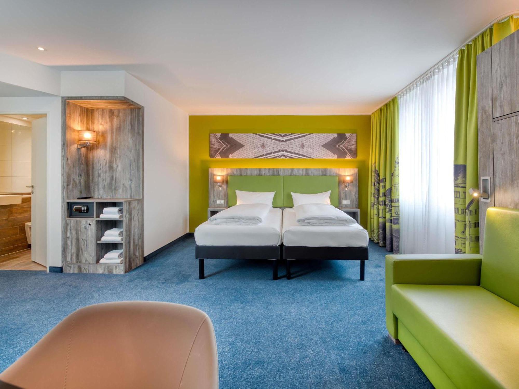 Standard Suite One Double Bed Two Single Beds
