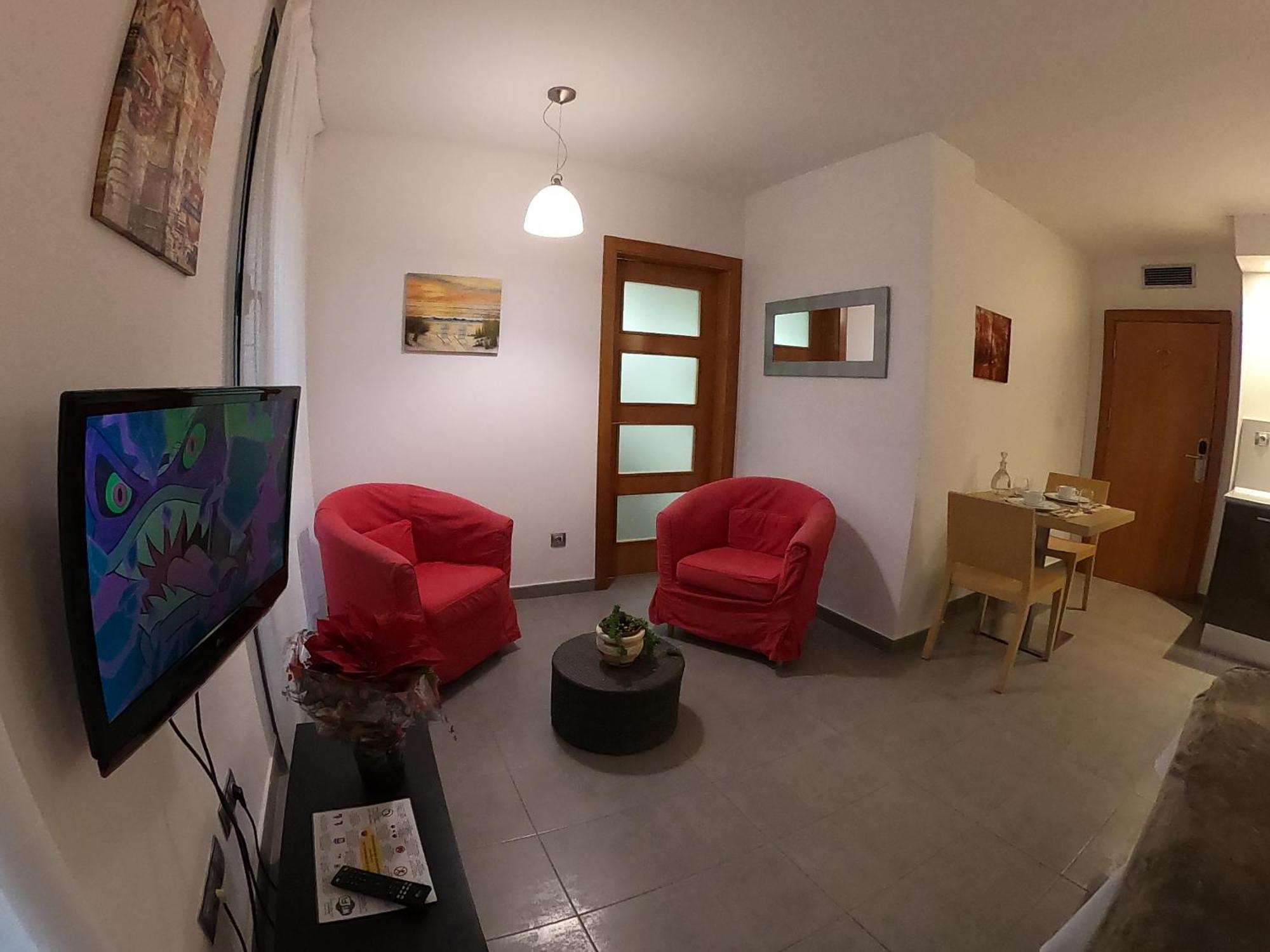 Studio Apartment Balcony