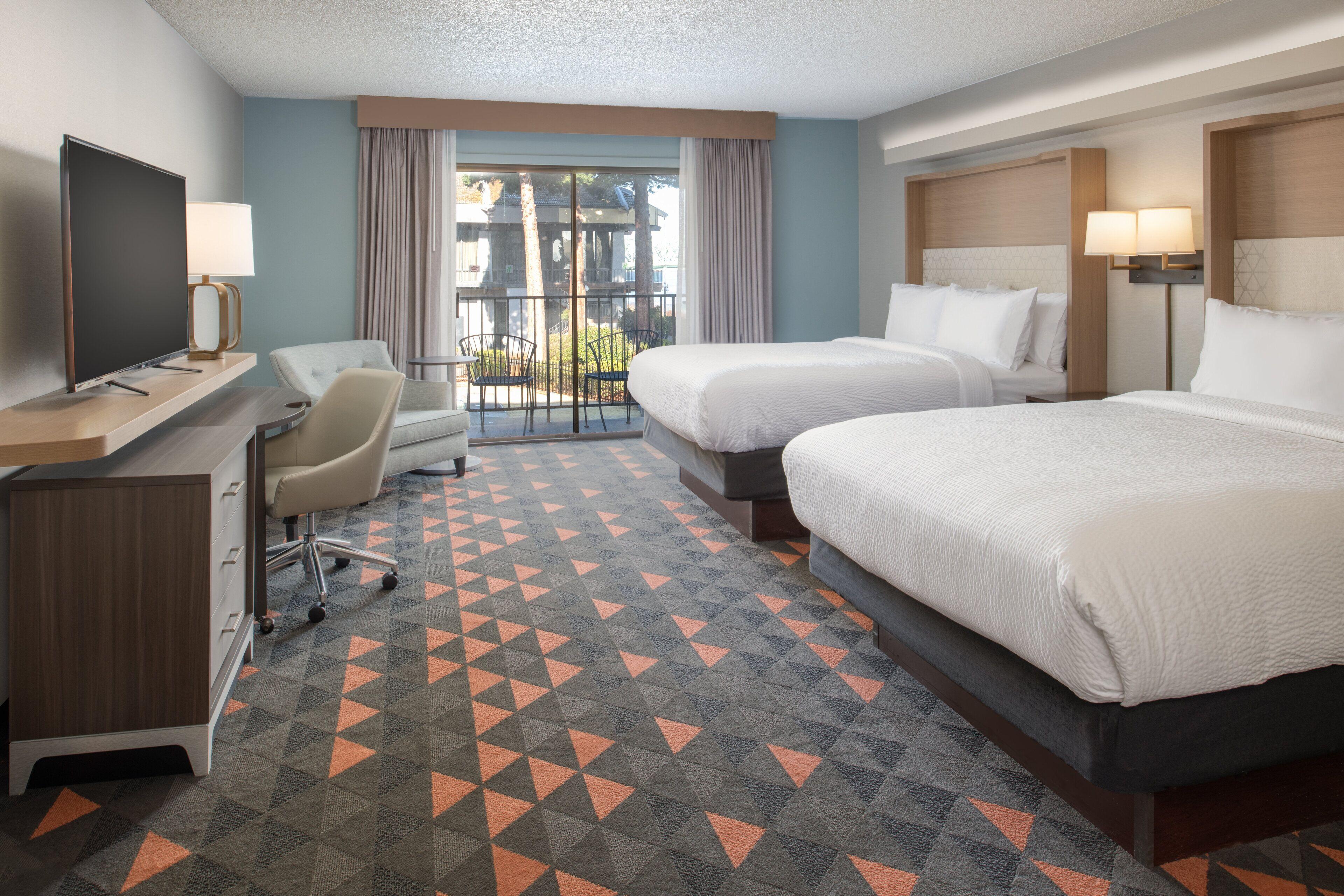 Premium Queen Room Two Queen Beds Courtyard View