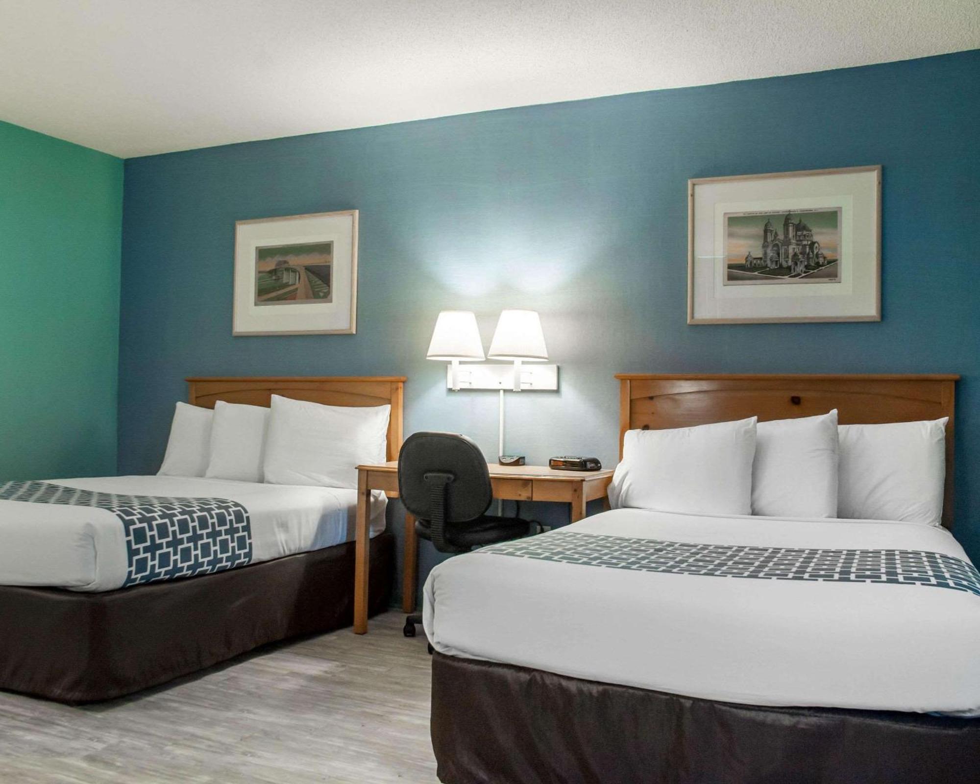 Double Room Two Double Beds Accessible or Non-Smoking