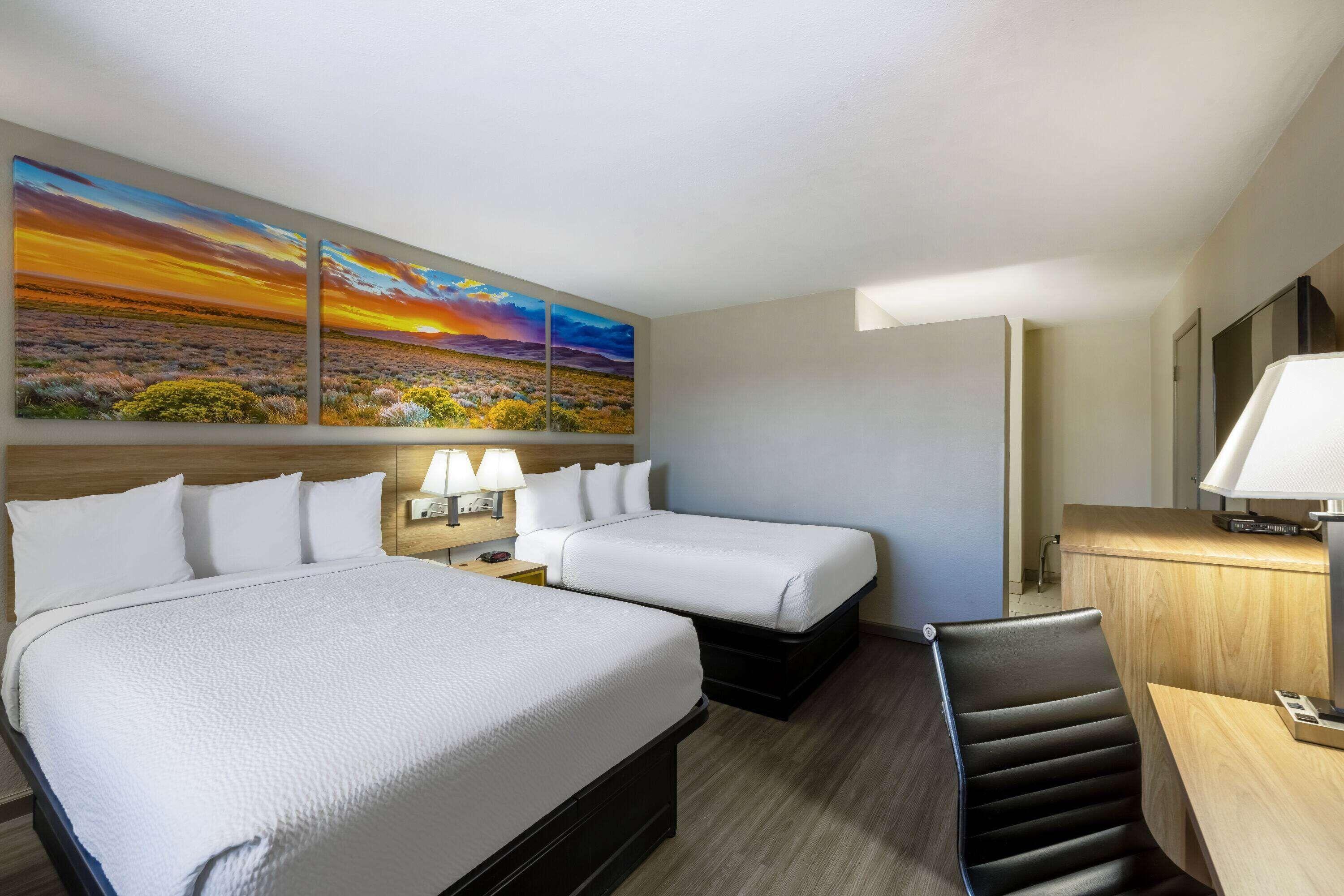Double Room Two Double Beds Non-Smoking
