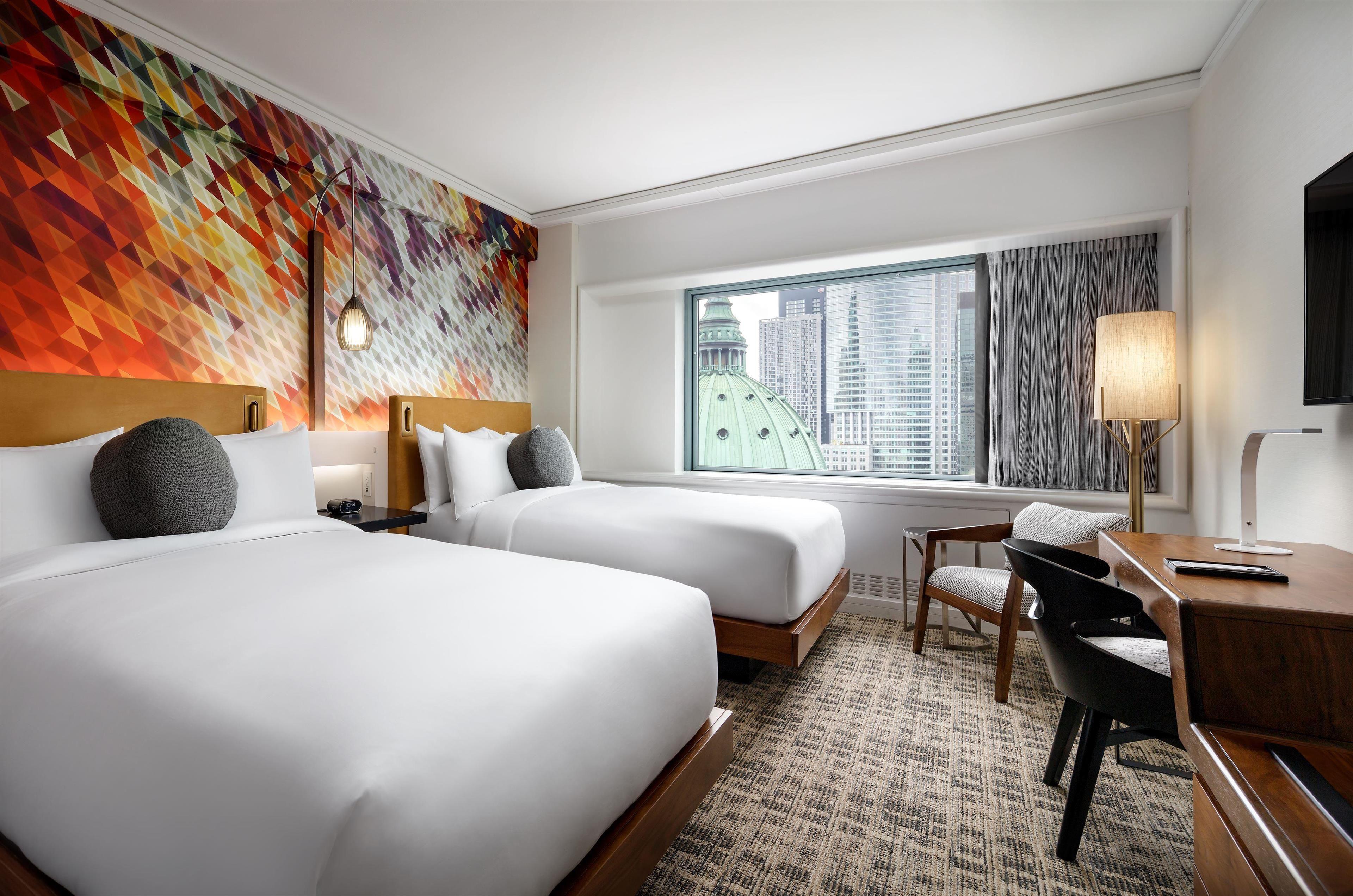 Double Room Two Double Beds View