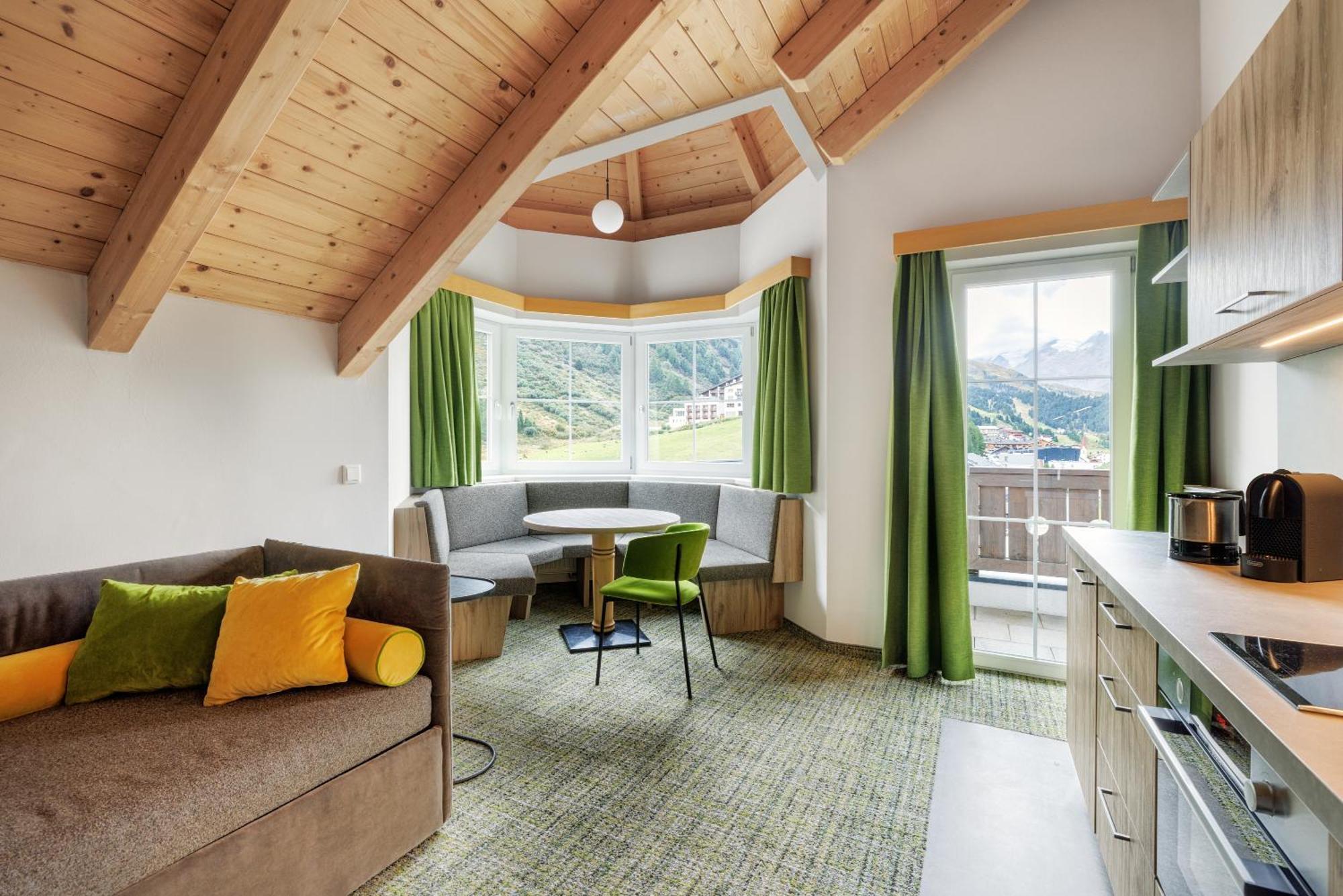 One-Bedroom Apartment Balcony