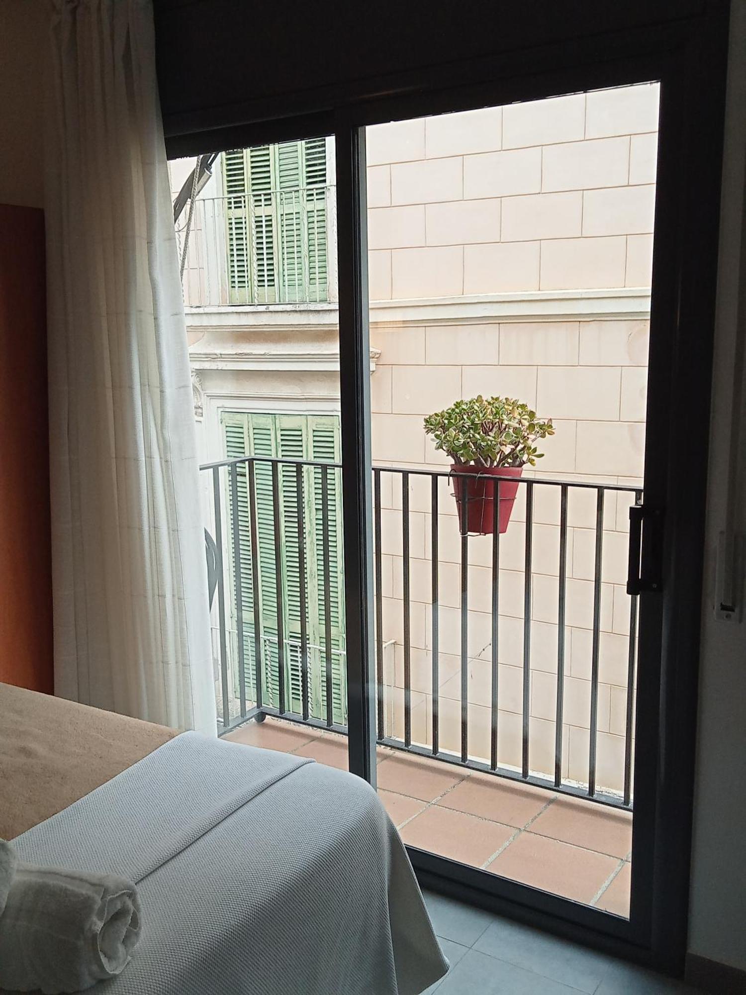 Studio Apartment Balcony