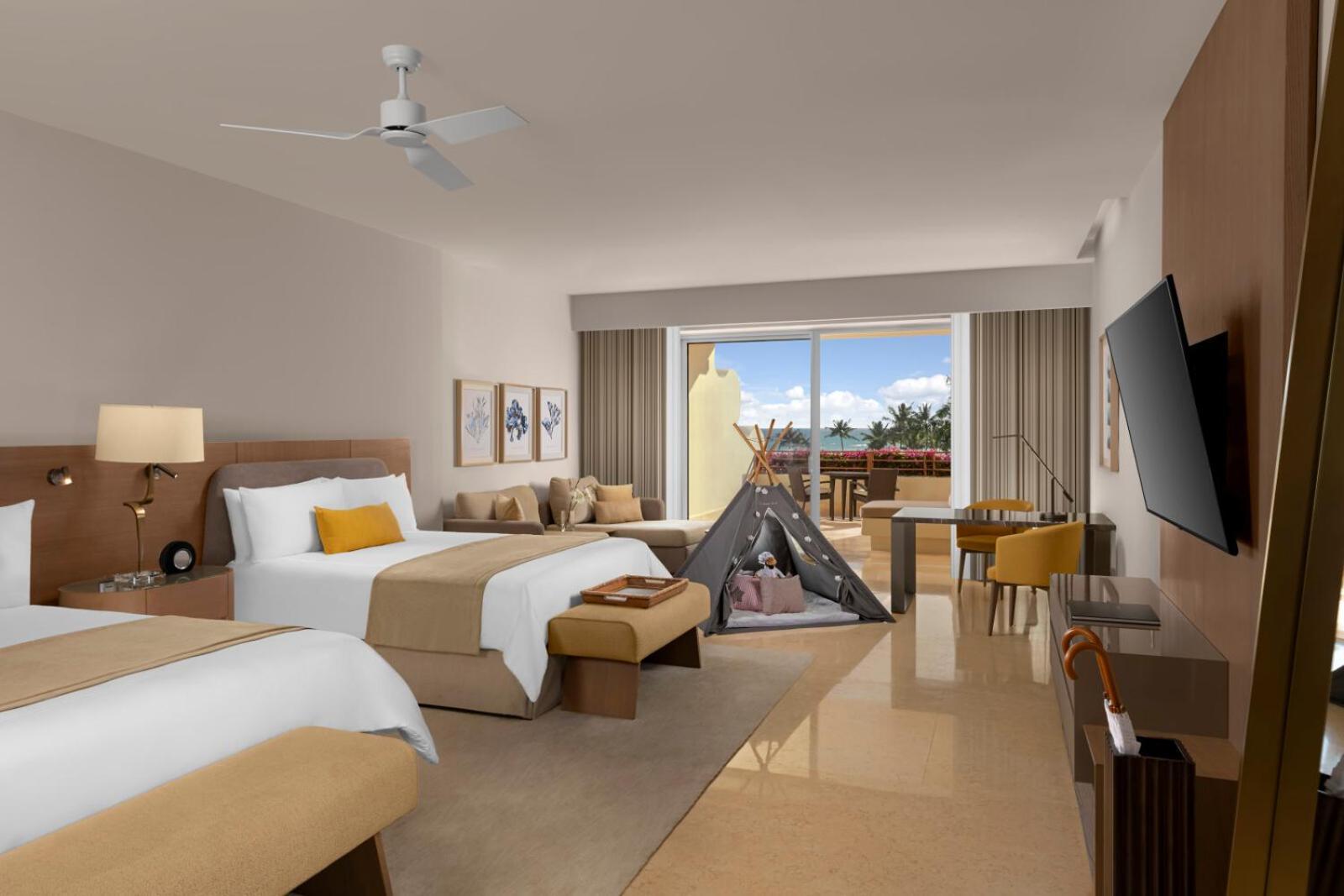Ambassador Two Bedroom Family Suite Ocean View