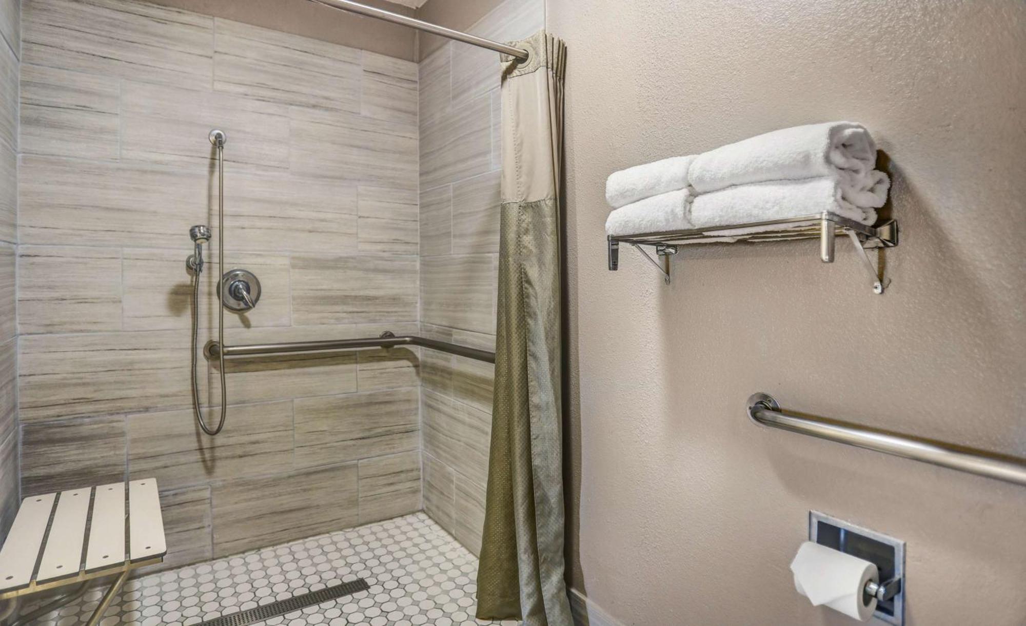 Queen Room Two Queen Beds Disability Access Roll Shower