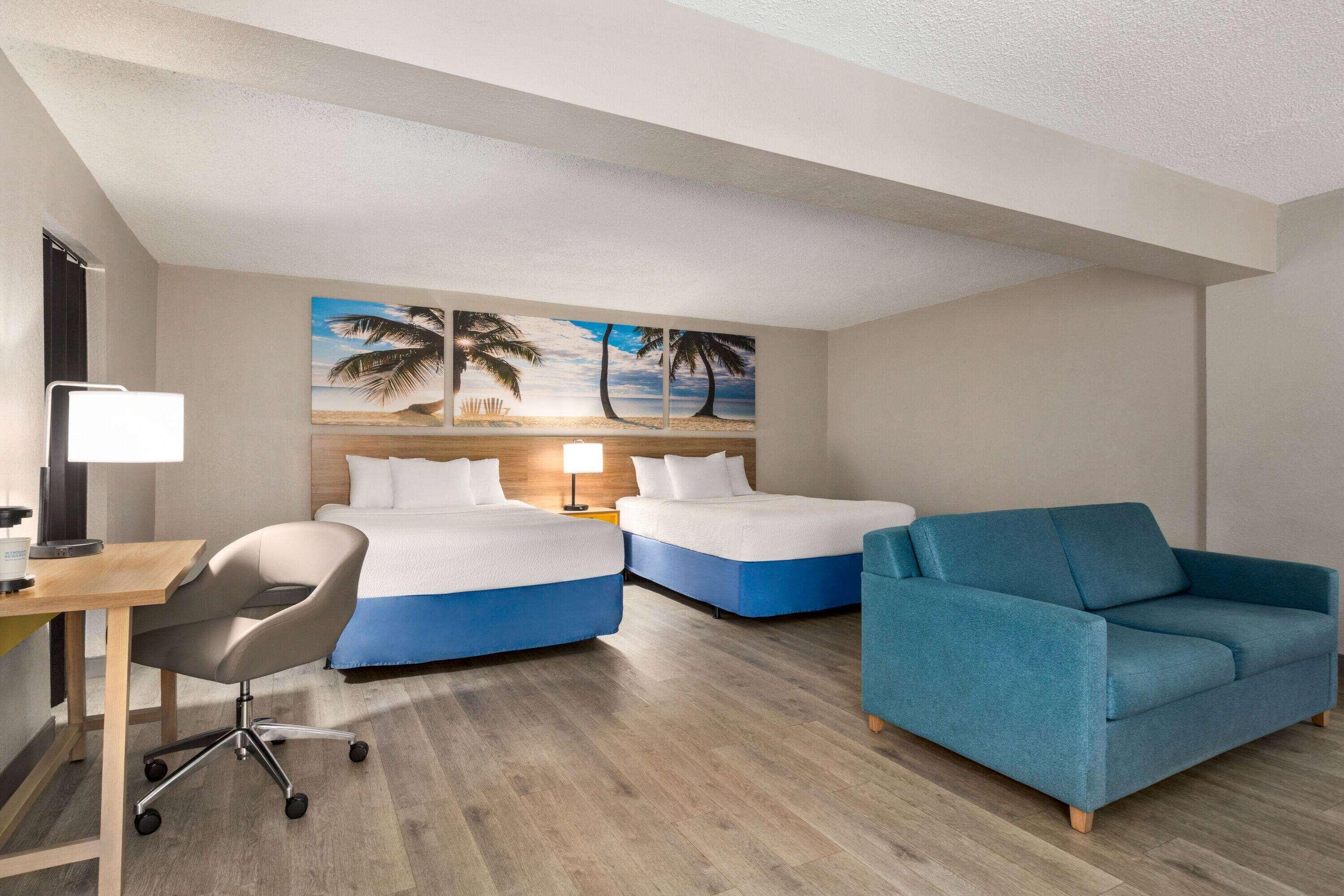 Queen Room Two Queen Beds Mobility or Hearing Accessible Non-Smoking