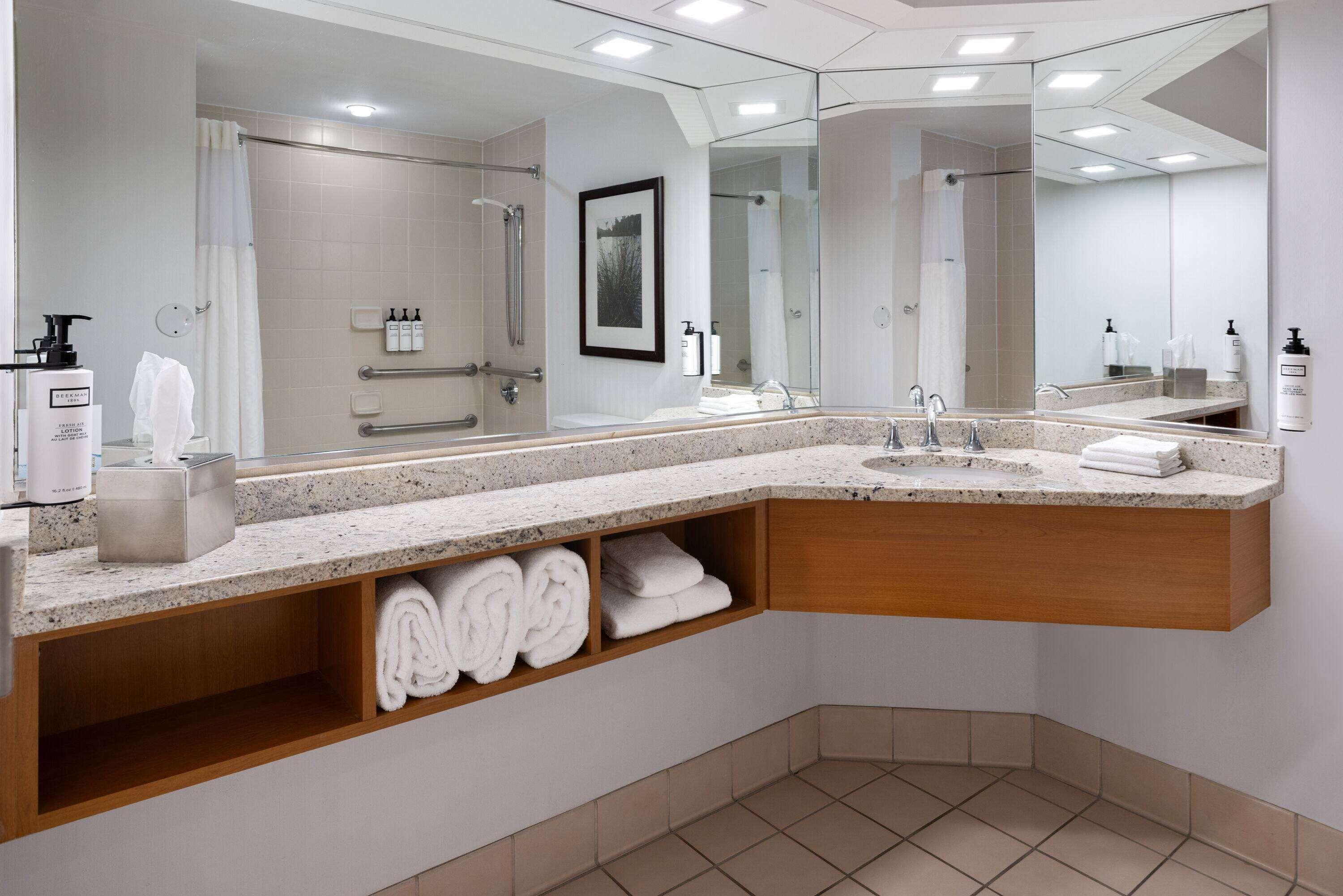 King Room Bath Tub Mobility or Hearing Accessible Non-Smoking