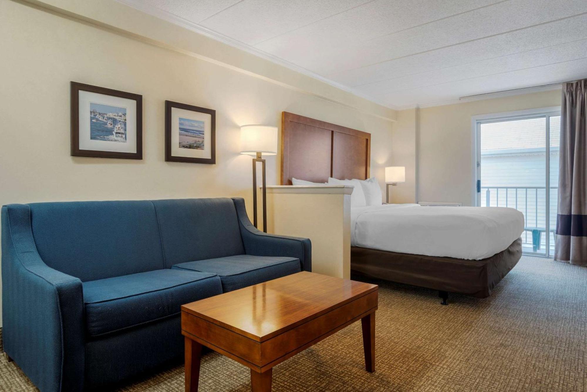 One King Bed City View