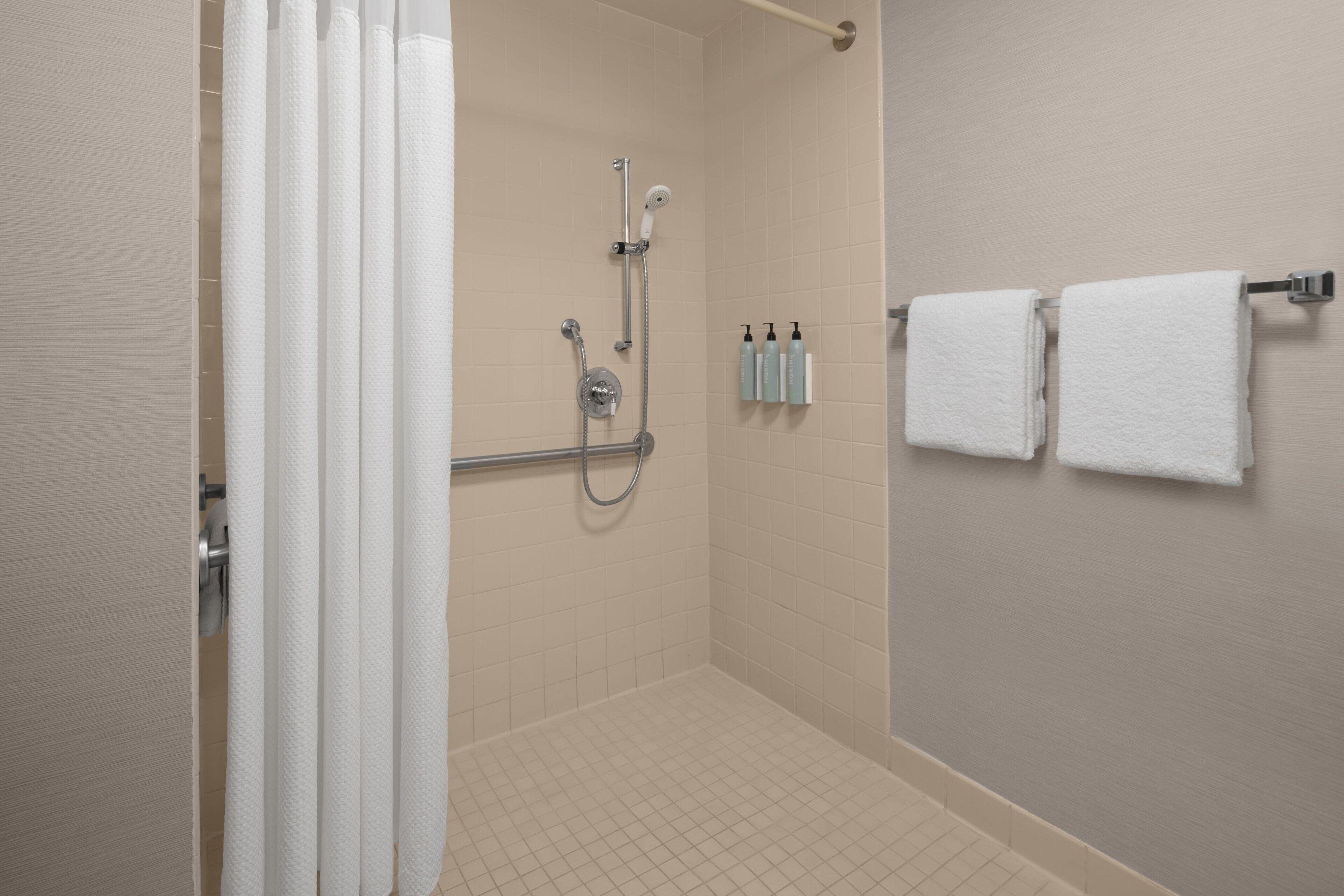 King Room Roll Shower Mobility Accessible