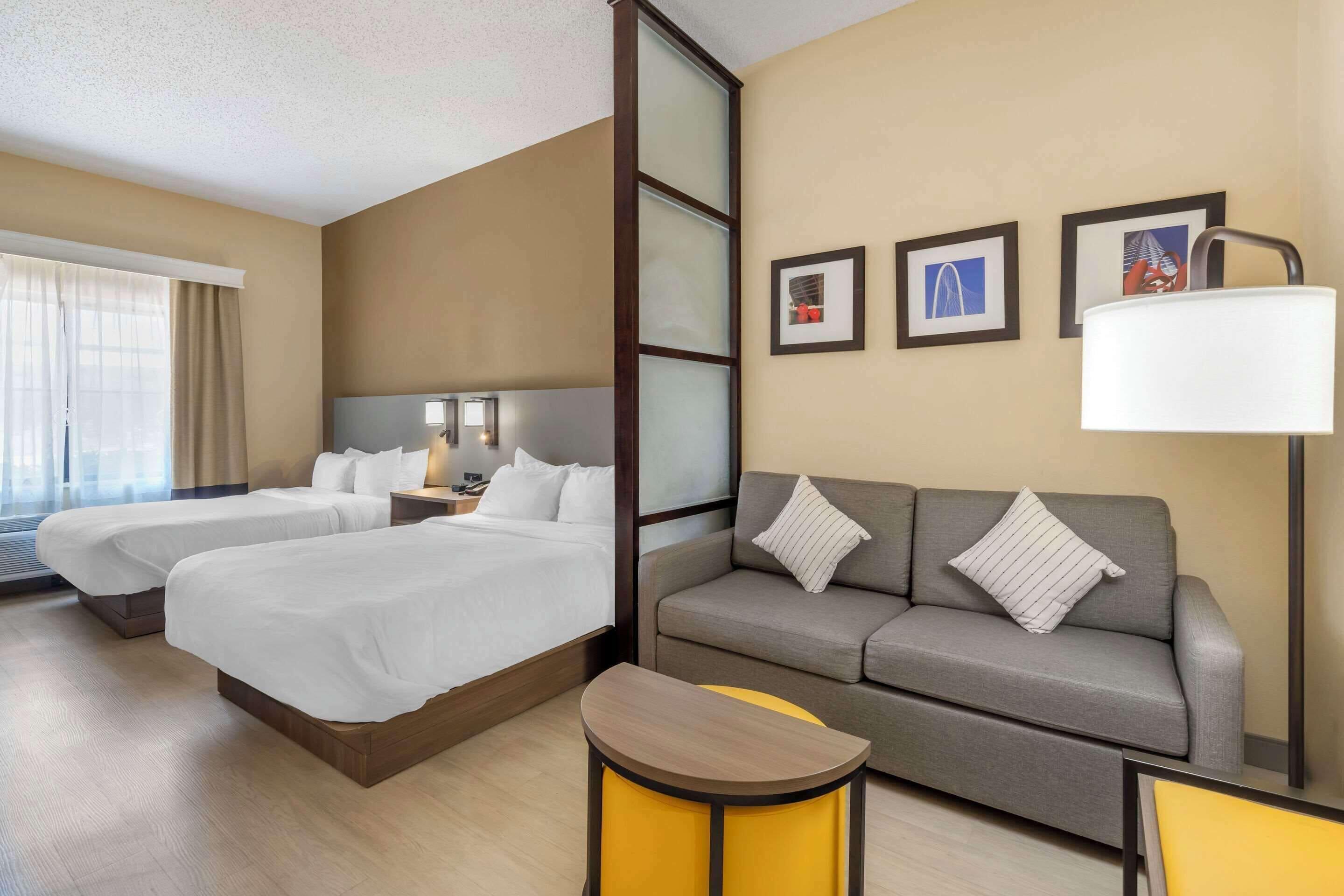Suite Two Queen Beds Accessible or Non-Smoking