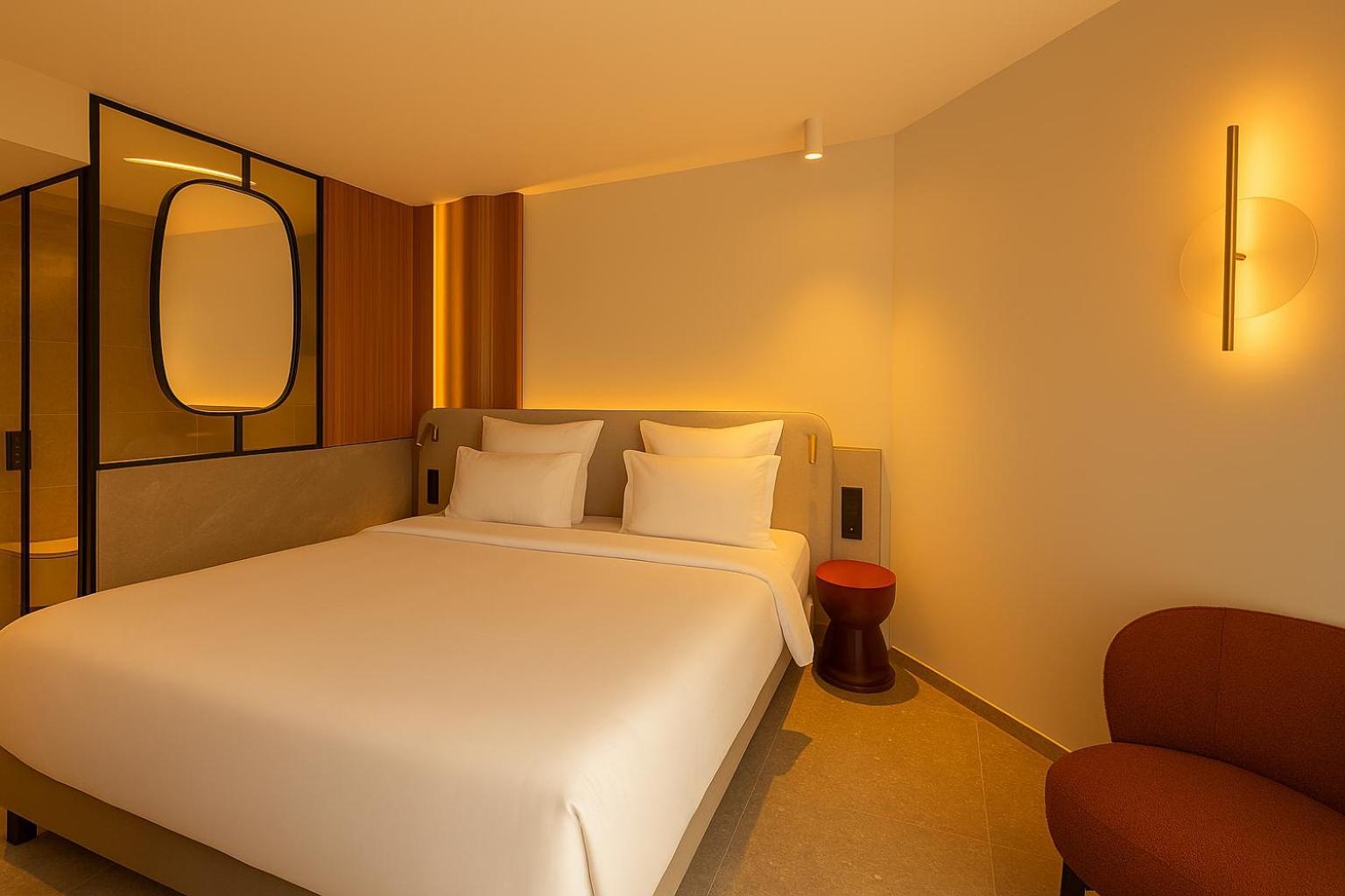 Signature King Room One King Bed Private Patio