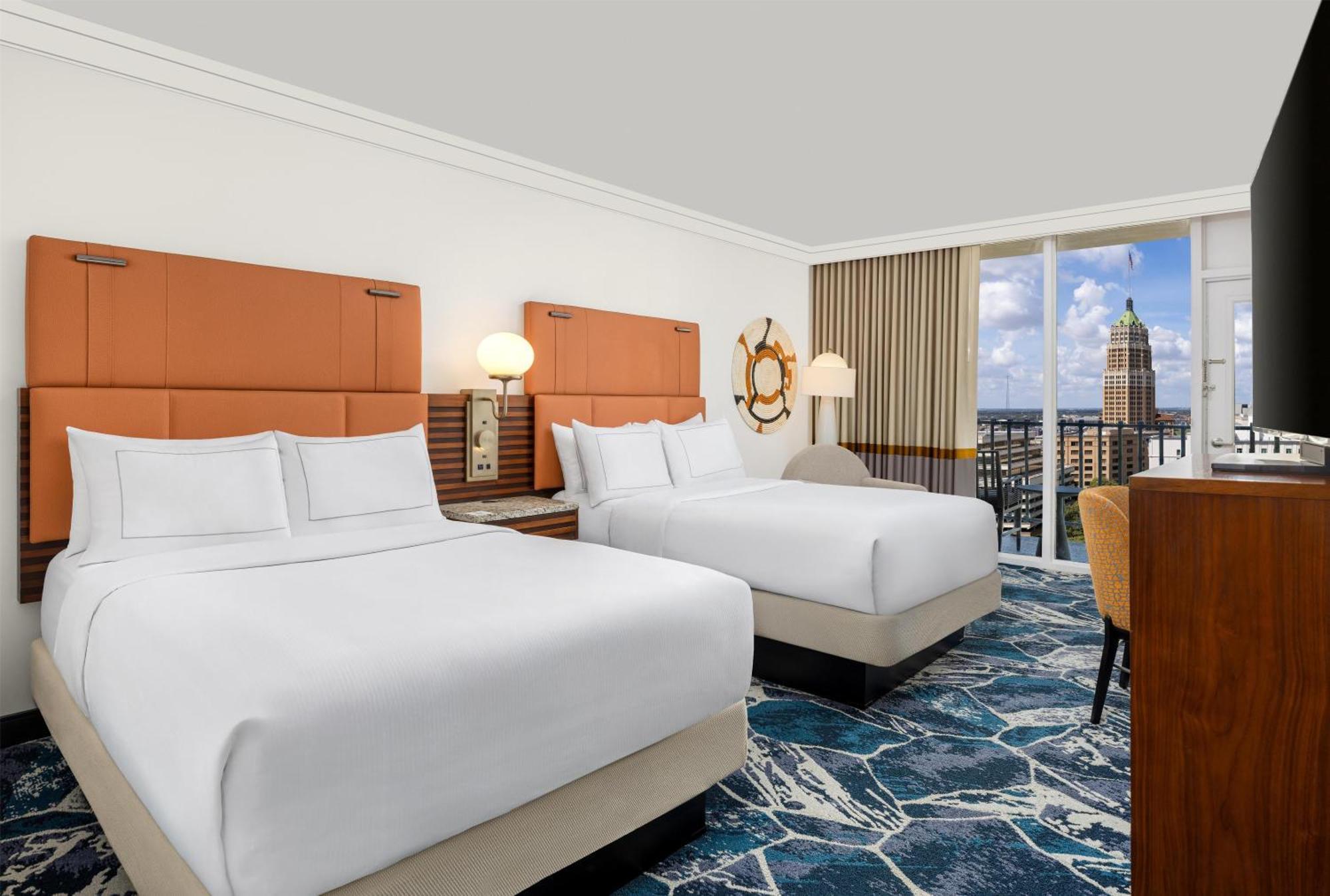 Double Room Two Double Beds River View